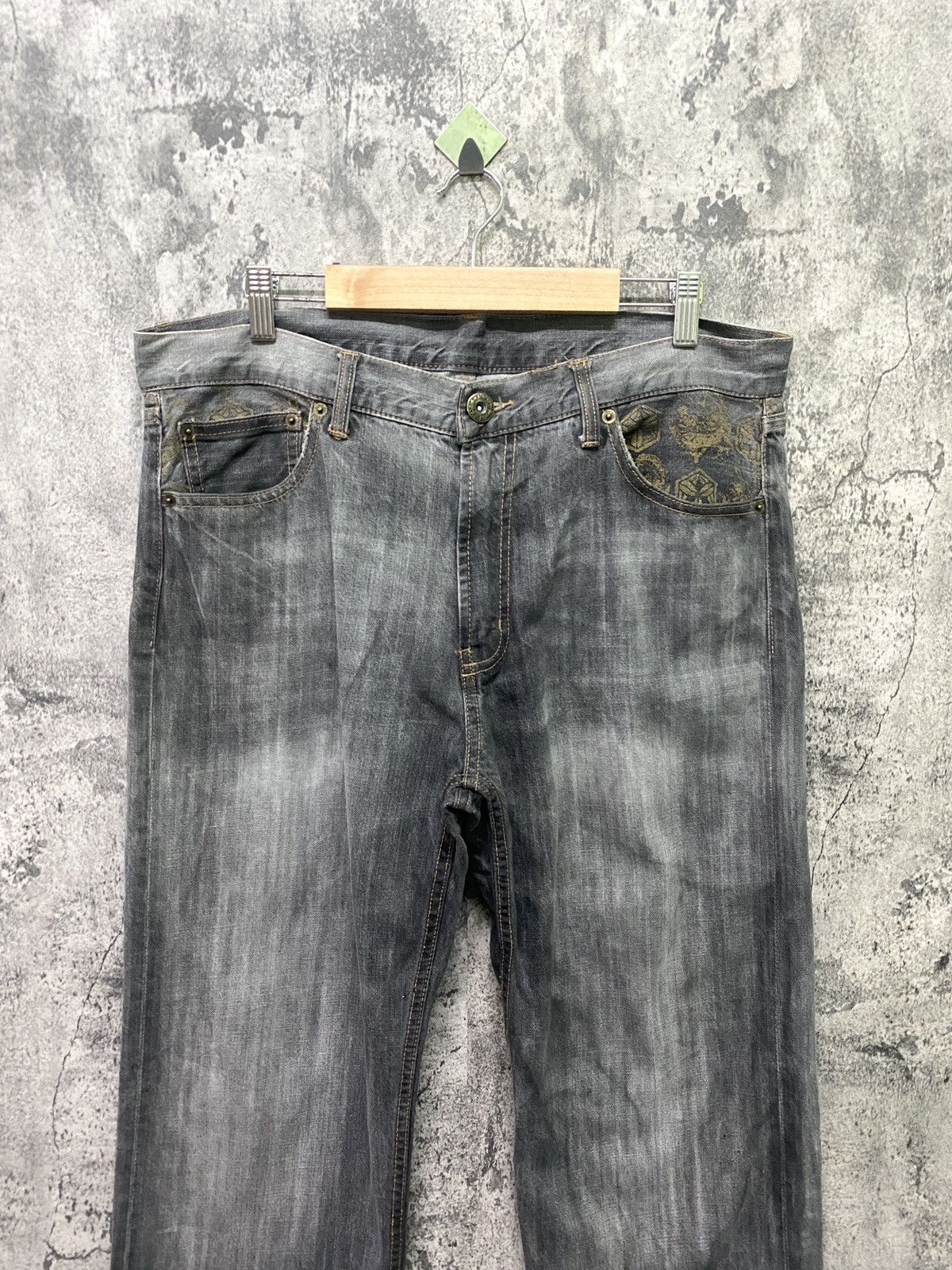 Art Comes First × Japanese Brand × Other JapanBrand Multipocket Embroidered Floral Motif Design Pant Size US 36 / EU 52 - 3 Thumbnail