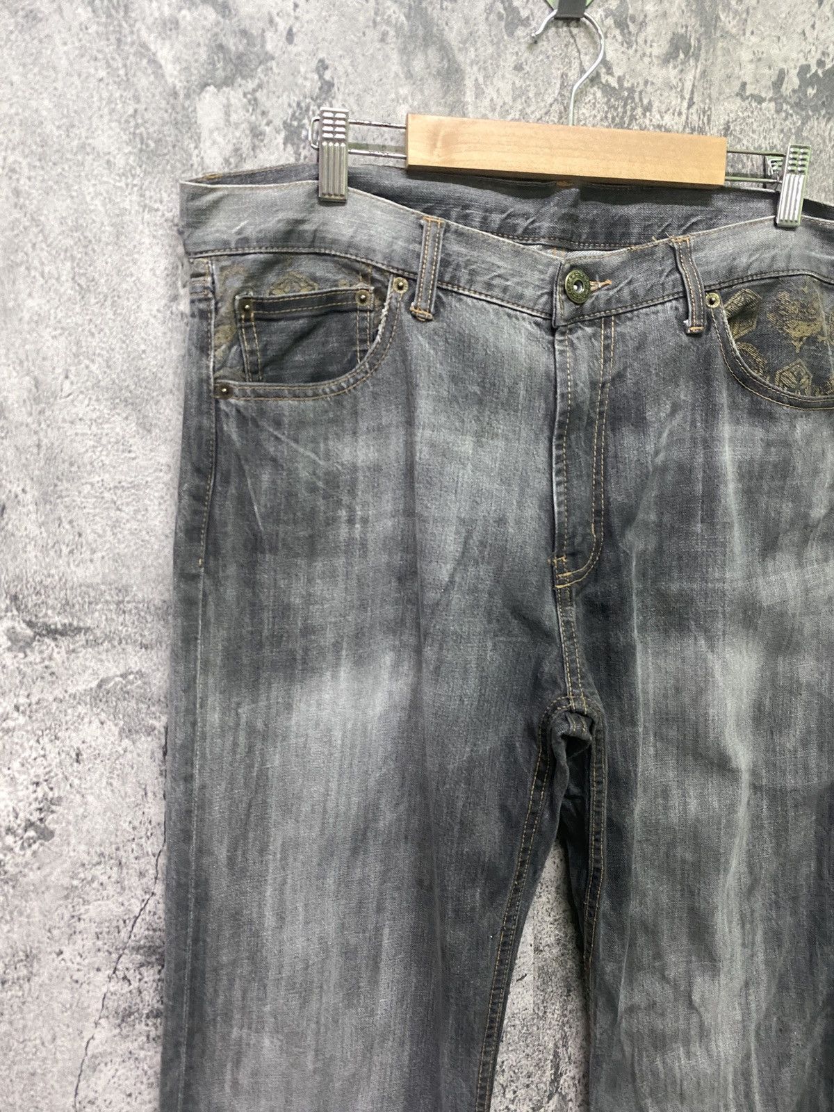 Art Comes First × Japanese Brand × Other JapanBrand Multipocket Embroidered Floral Motif Design Pant Size US 36 / EU 52 - 5 Thumbnail