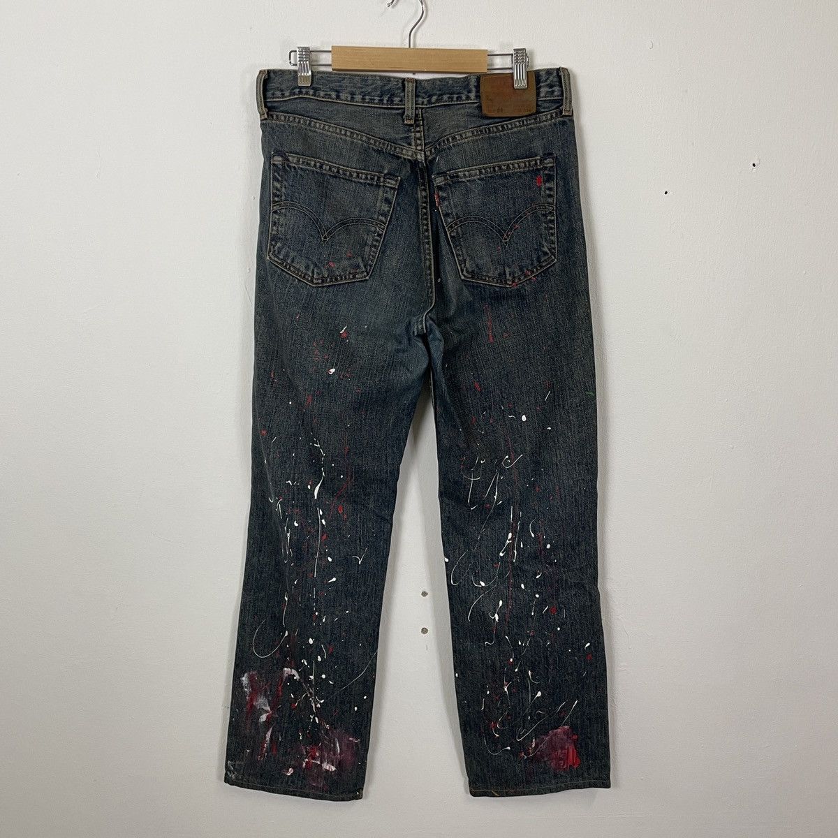 Levi's Vintage Levis Strauss & Co Custom Denim Jeans Size US 34 / EU 50 - 5 Thumbnail