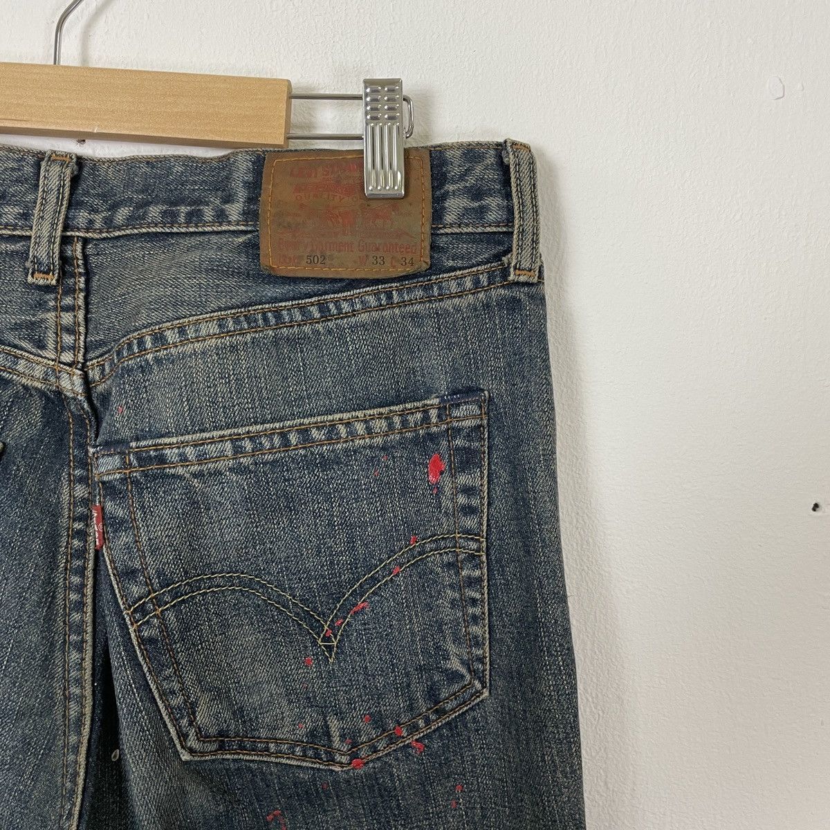 Levi's Vintage Levis Strauss & Co Custom Denim Jeans Size US 34 / EU 50 - 6 Thumbnail