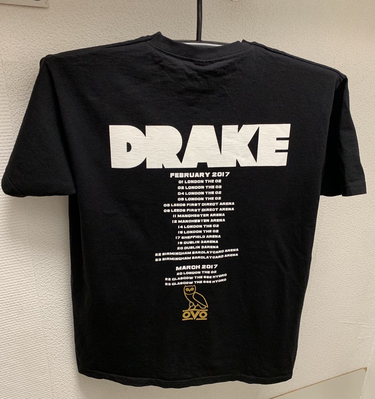 Band Tees Drake tour tee boy meets world M 2017 rap t-shirt black Size US M / EU 48-50 / 2 - 4 Thumbnail