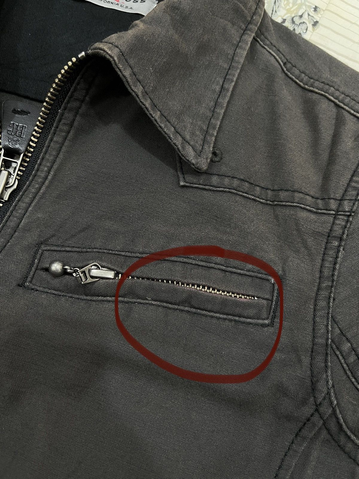 Seditionaries (Fff)🔥🔥ARCHIVE VINTAGE BLUE CROSS SKULL HYPEBEAST JACKET Size US S / EU 44-46 / 1 - 13 Thumbnail