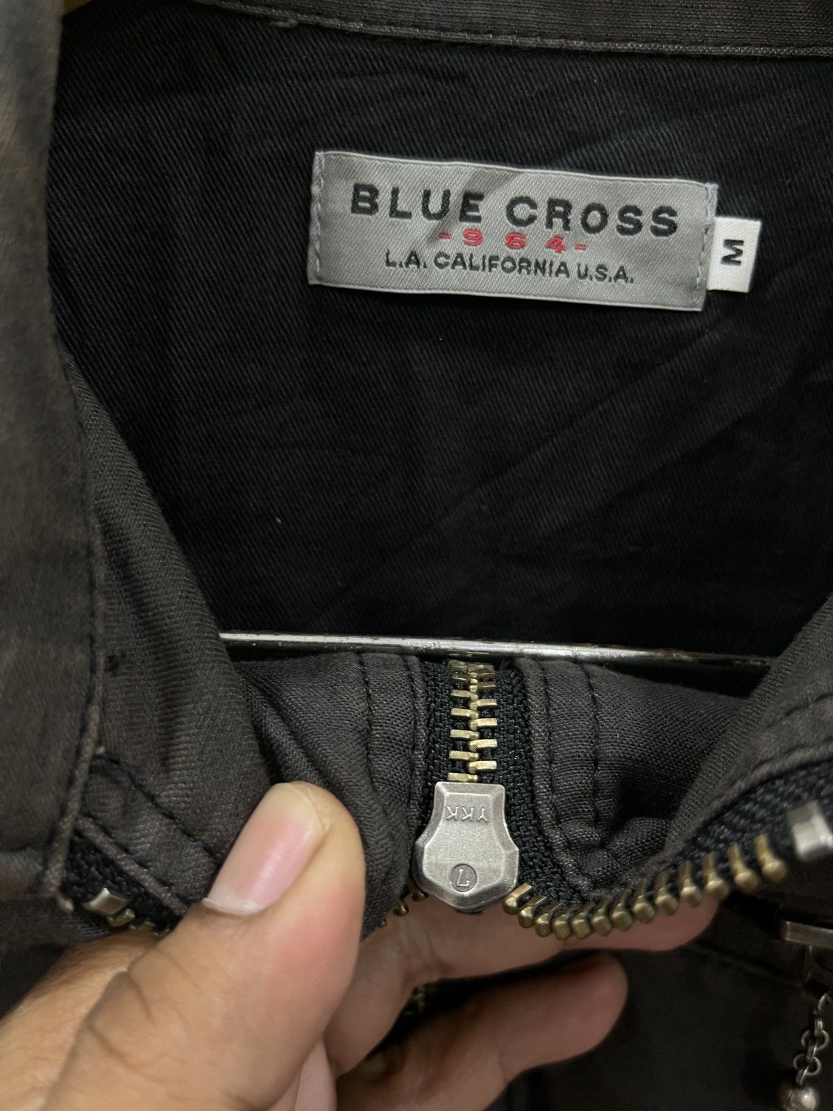 Seditionaries (Fff)🔥🔥ARCHIVE VINTAGE BLUE CROSS SKULL HYPEBEAST JACKET Size US S / EU 44-46 / 1 - 12 Thumbnail