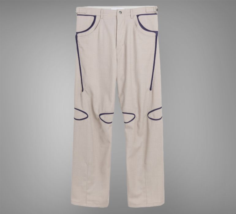 KIKO KOSTADINOV GIRAN PIPING TROUSER-