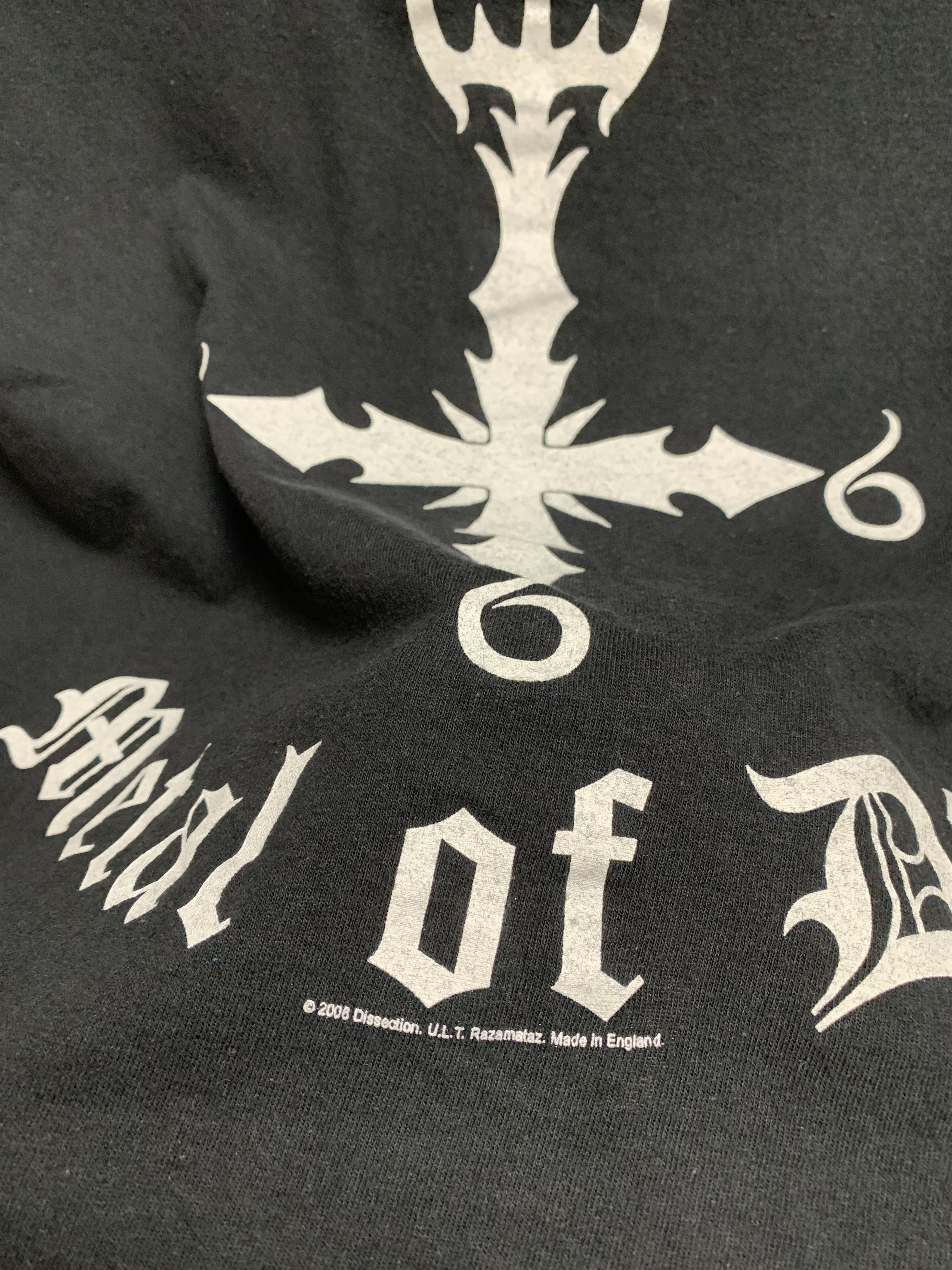 Band Tees Dissection anti-cosmic metal of death 2006 Xl vintage rock Size US XL / EU 56 / 4 - 4 Thumbnail