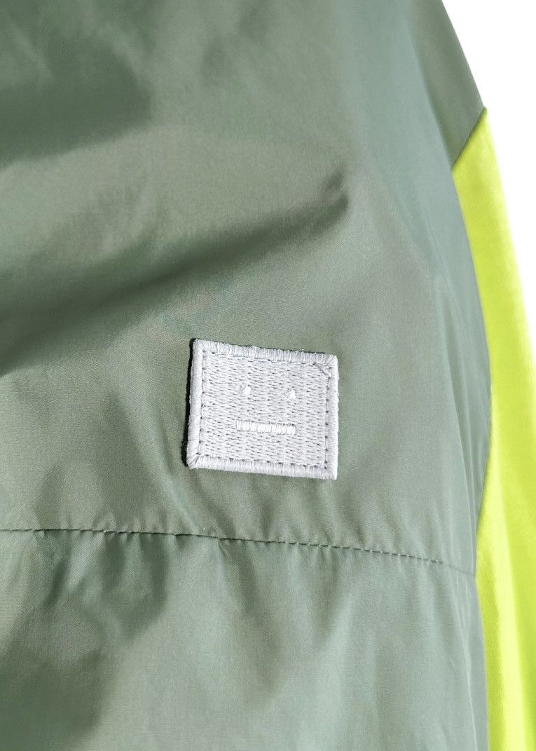 Acne Studios Acne Studios Contrasting Sleeves Green Face Windbreaker Size US XL / EU 56 / 4 - 4 Thumbnail