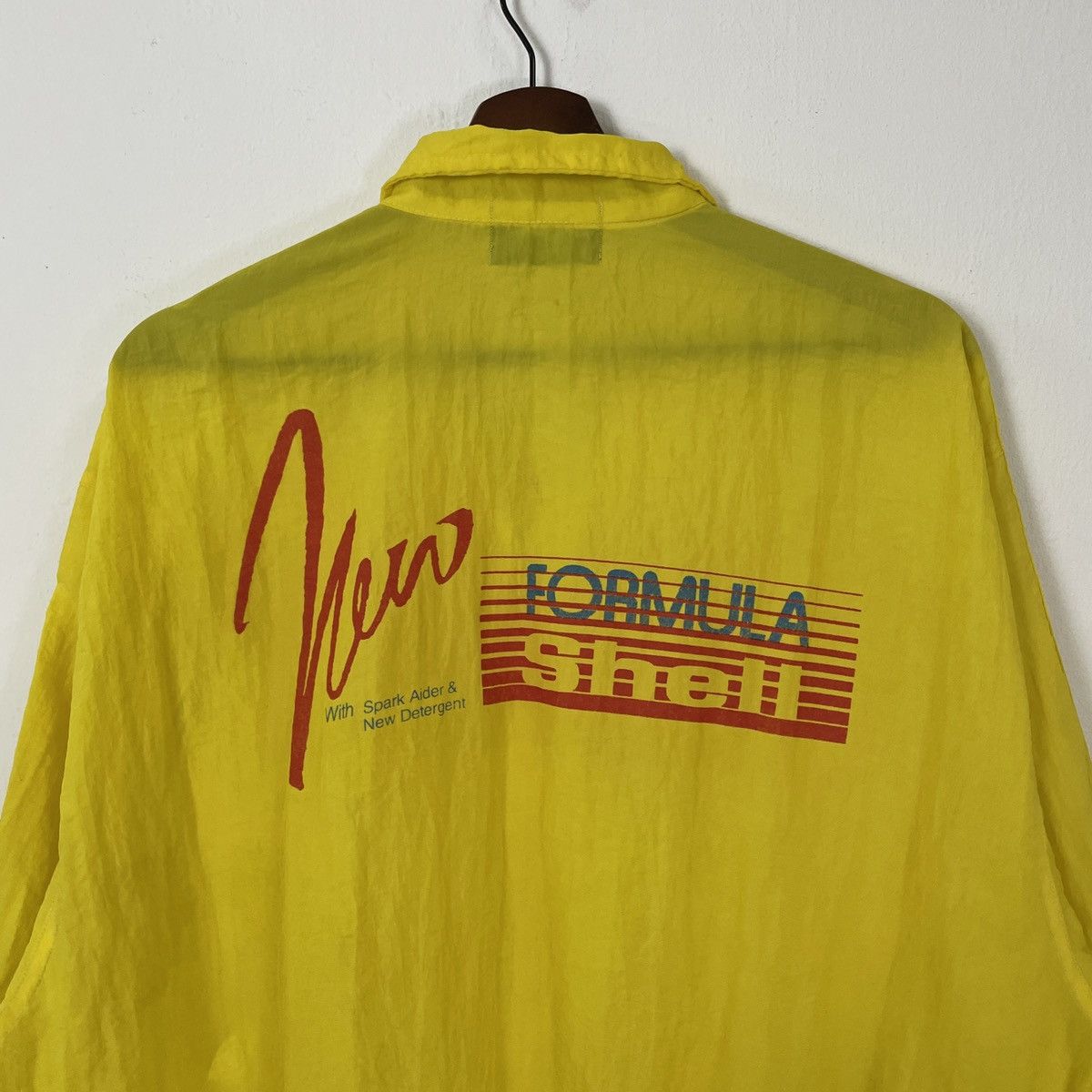 Vintage Vintage Shell Big Logo Zipper Ups Jacket Size US XL / EU 56 / 4 - 4 Thumbnail