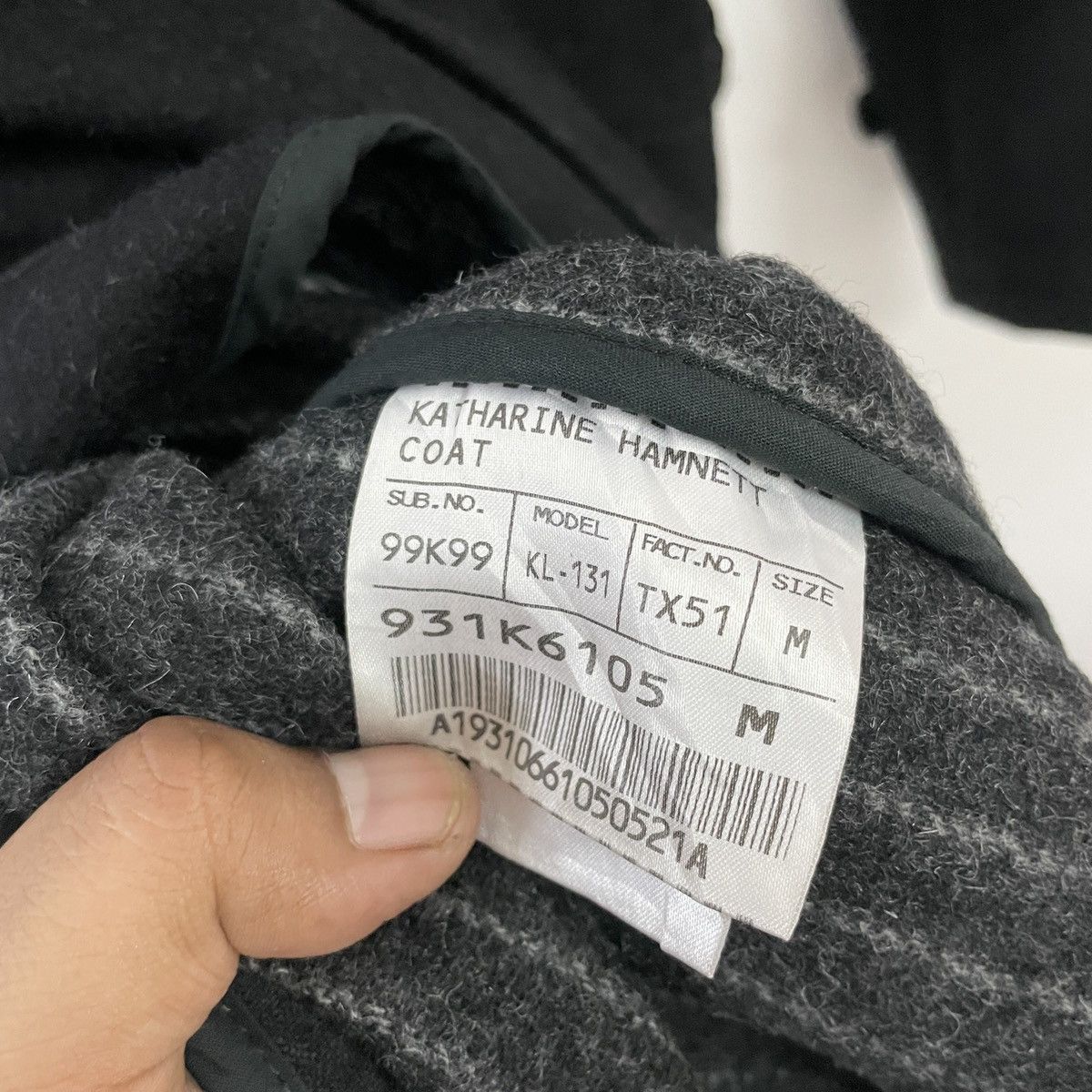 Katharine Hamnett London Vintage Katharine Hamnett London Long Jacket Size US M / EU 48-50 / 2 - 7 Thumbnail