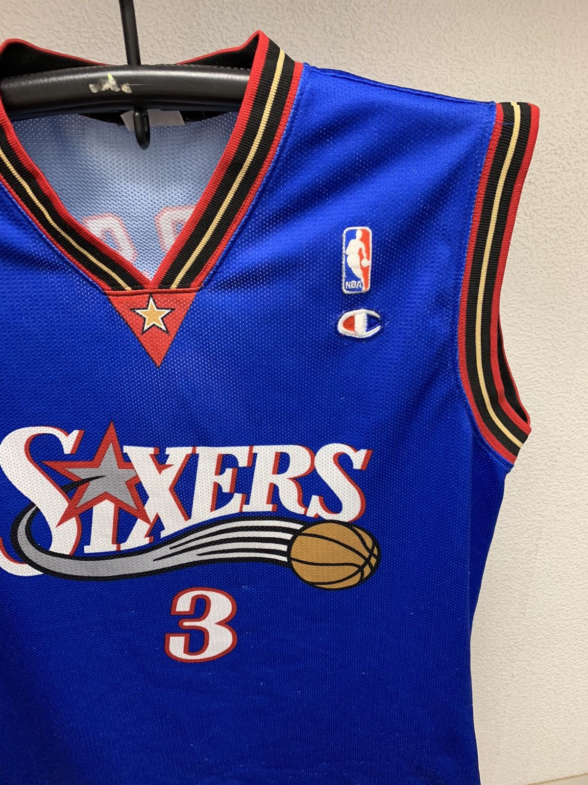 Champion Champion Philadelphia sixers Iverson 3 nba vintage jersey L Size US L / EU 52-54 / 3 - 3 Thumbnail