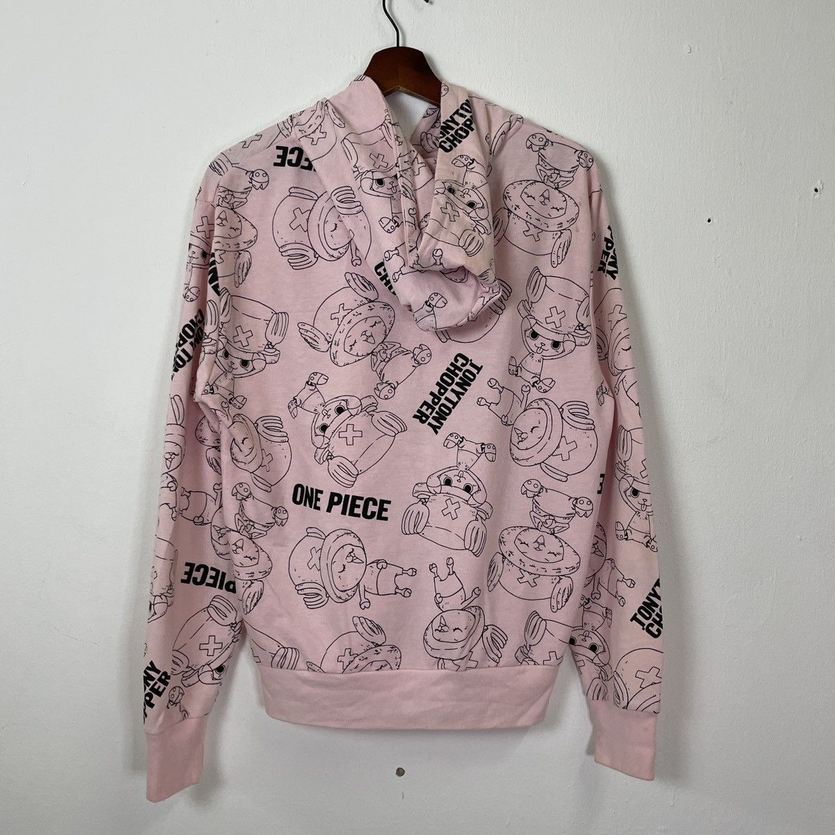 Anime Vintage One Piece Tony Chopper Hoodies Sweatshirt Size US M / EU 48-50 / 2 - 7 Thumbnail
