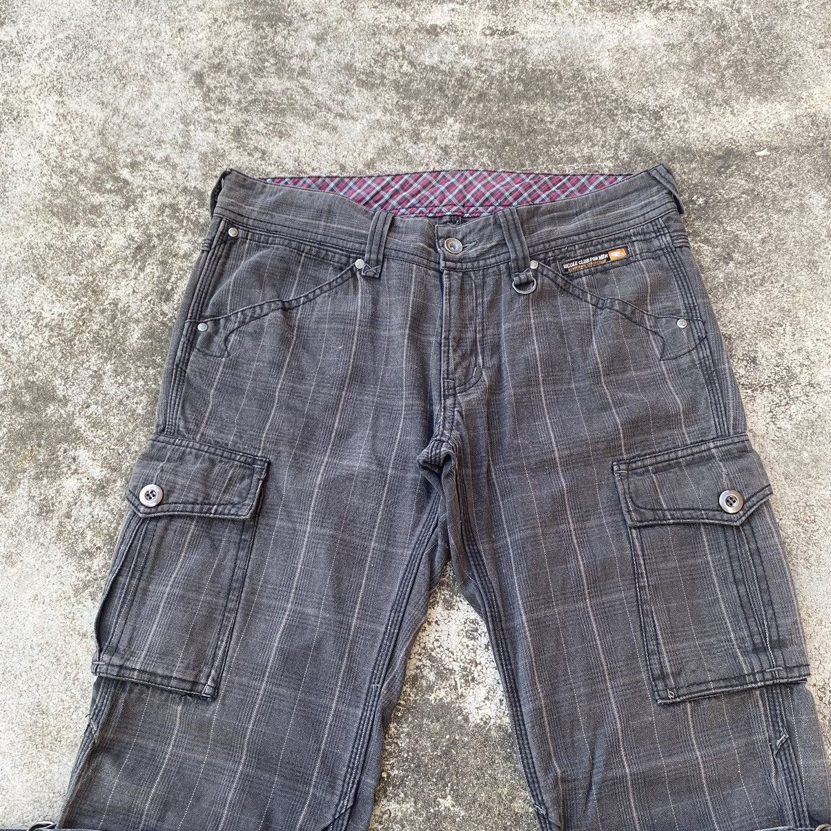 Beauty Beast × Japanese Brand Vintage Japanese Nicole Club Checkered Punk Bondage Pants Size US 33 - 6 Thumbnail