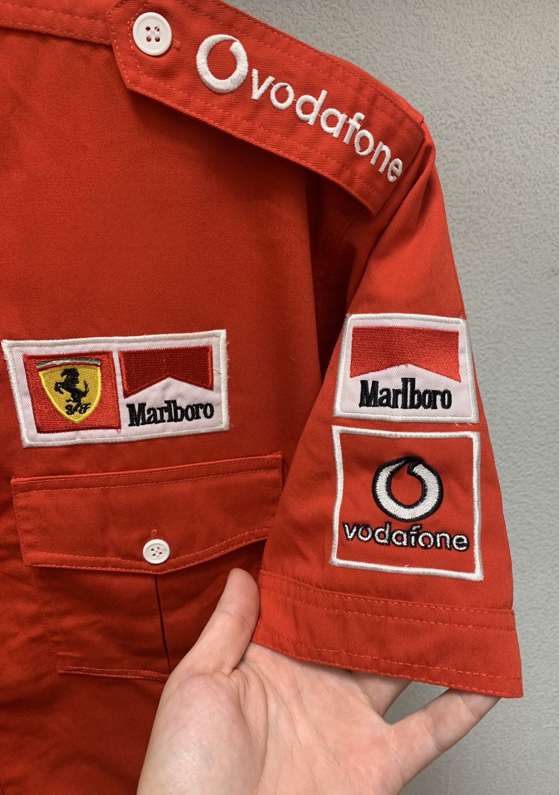 Marlboro Ferrari Marlboro Vodafone vintage shirt 1996 Xxl 2XL bridg Size US XXL / EU 58 / 5 - 5 Thumbnail