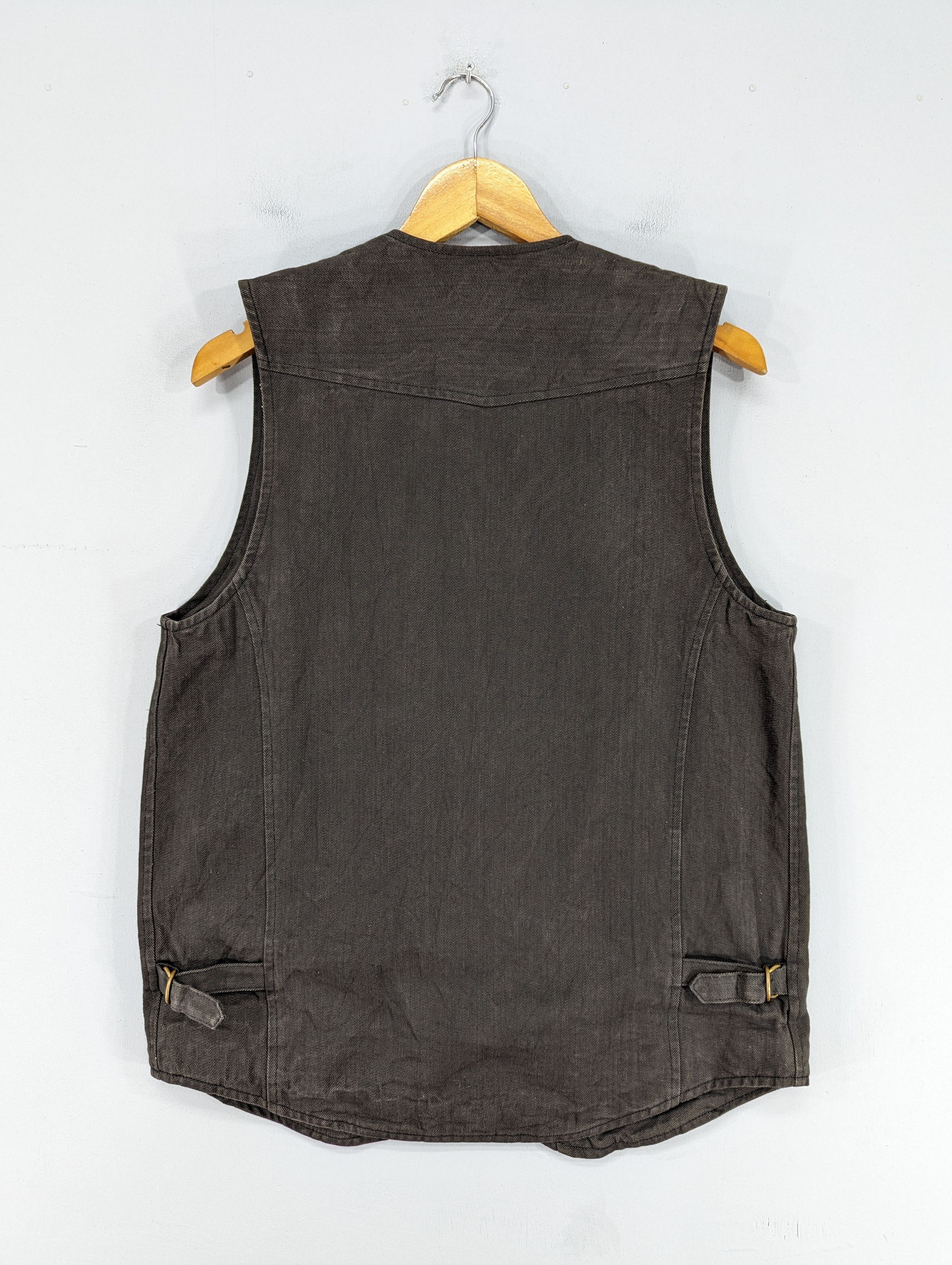 WEST RIDE 🔥RARE🔥WestRide Cycle Togs Denim Vest Jacket Size US M / EU 48-50 / 2 - 10 Thumbnail
