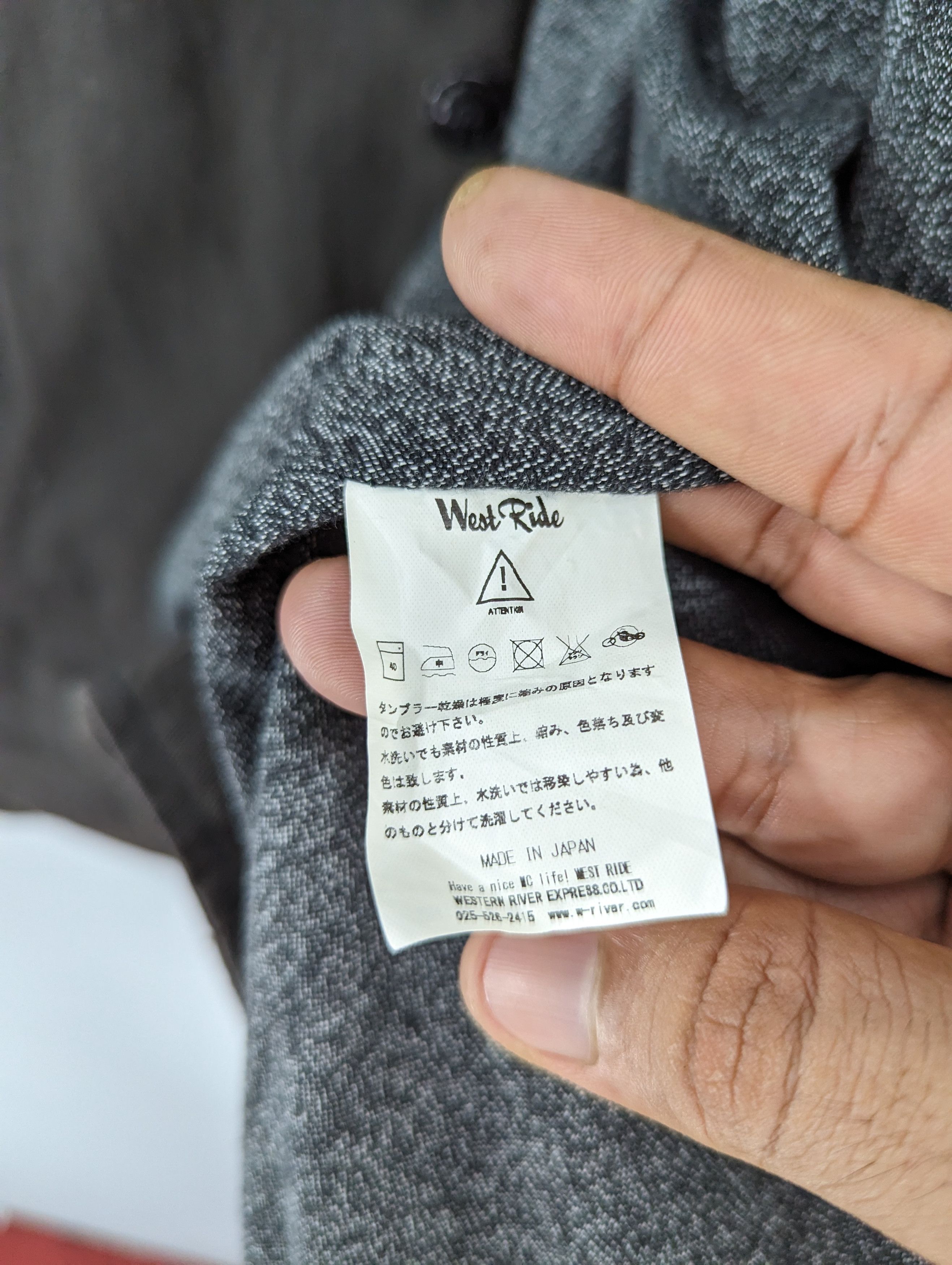 WEST RIDE 🔥RARE🔥WestRide Cycle Togs Denim Vest Jacket Size US M / EU 48-50 / 2 - 7 Thumbnail