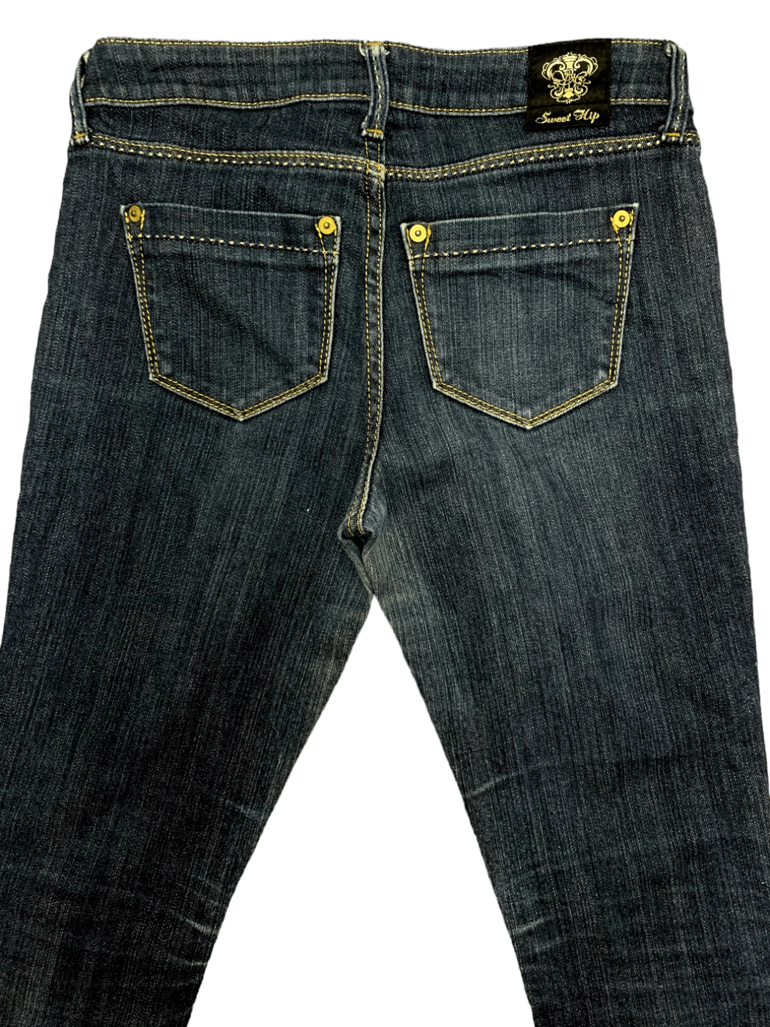 Japanese Brand Vintage Japanese Brand Blue Wash Flare Jeans Size US 27 - 8 Thumbnail