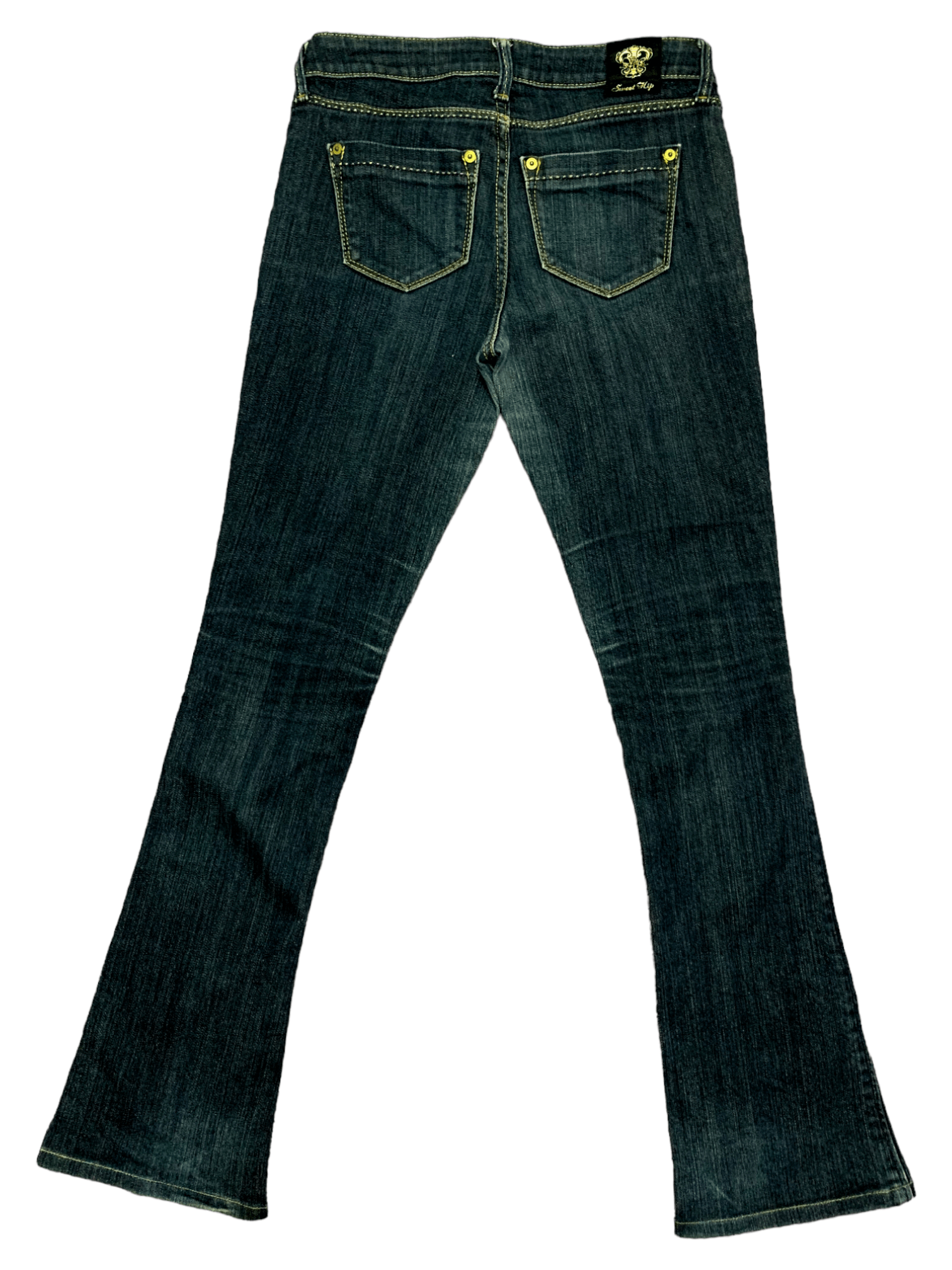 Japanese Brand Vintage Japanese Brand Blue Wash Flare Jeans Size US 27 - 2 Thumbnail