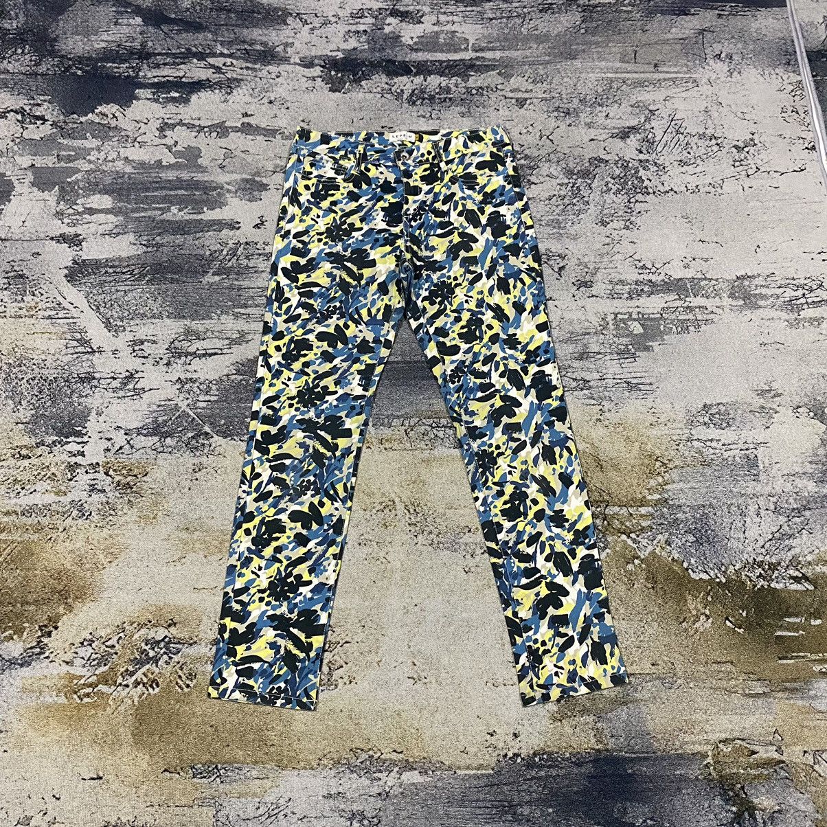 image of Hysteric Glamour x Vintage Japanese Lepsim Abtract Motive Skinny Pants in Abstract, Men's (Size 28)