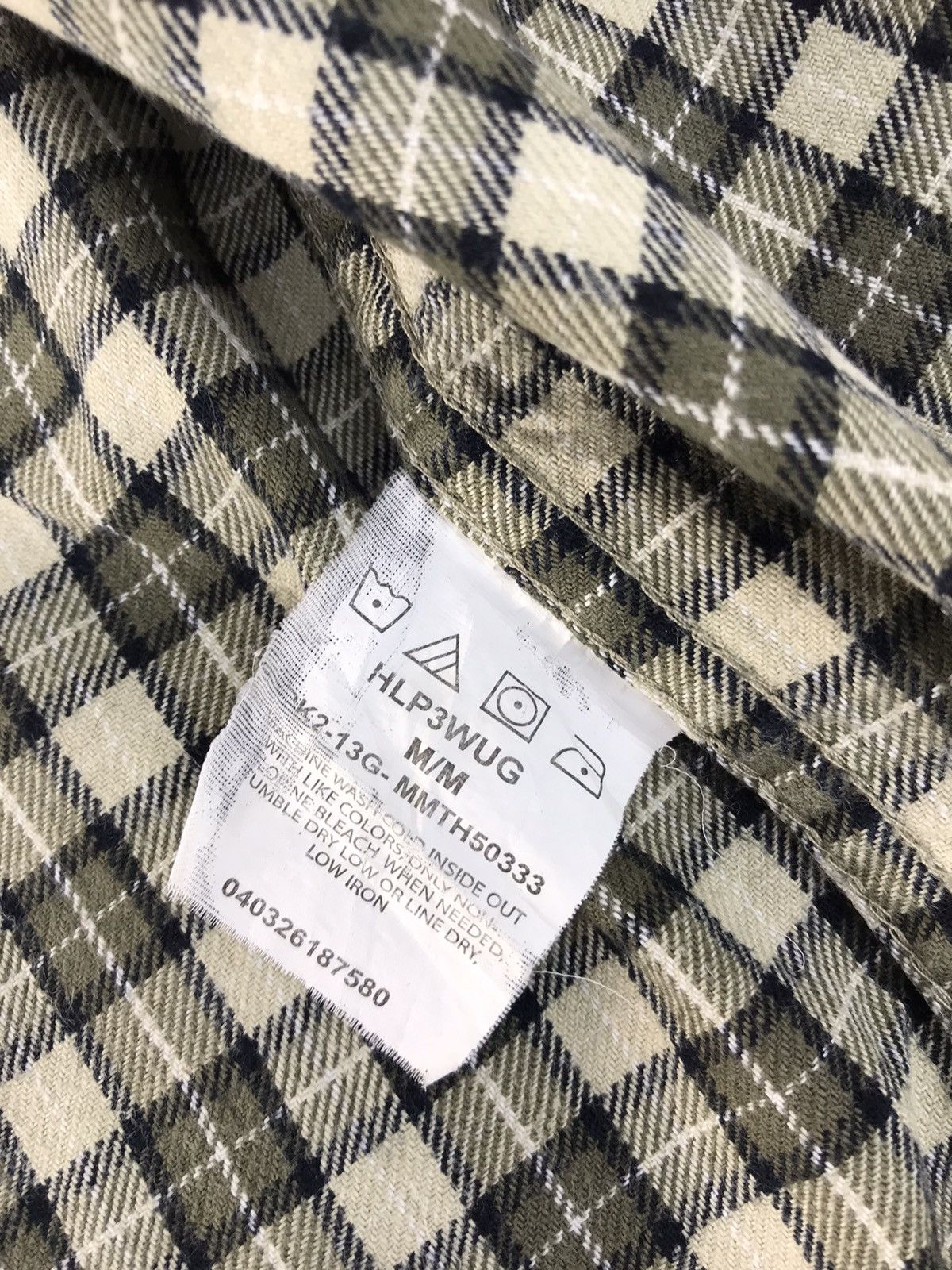 Flannel × Wrangler Vintage Flannel Wrangler Design Plaid Double Pocket Style Size US L / EU 52-54 / 3 - 8 Thumbnail