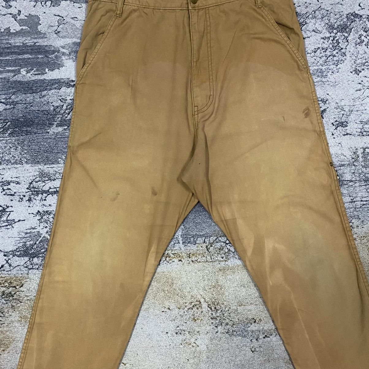 Issey Miyake Vintage Issey Miyake Brand Mercibiaucoup Faded Hakama Pants Size US 33 - 6 Thumbnail