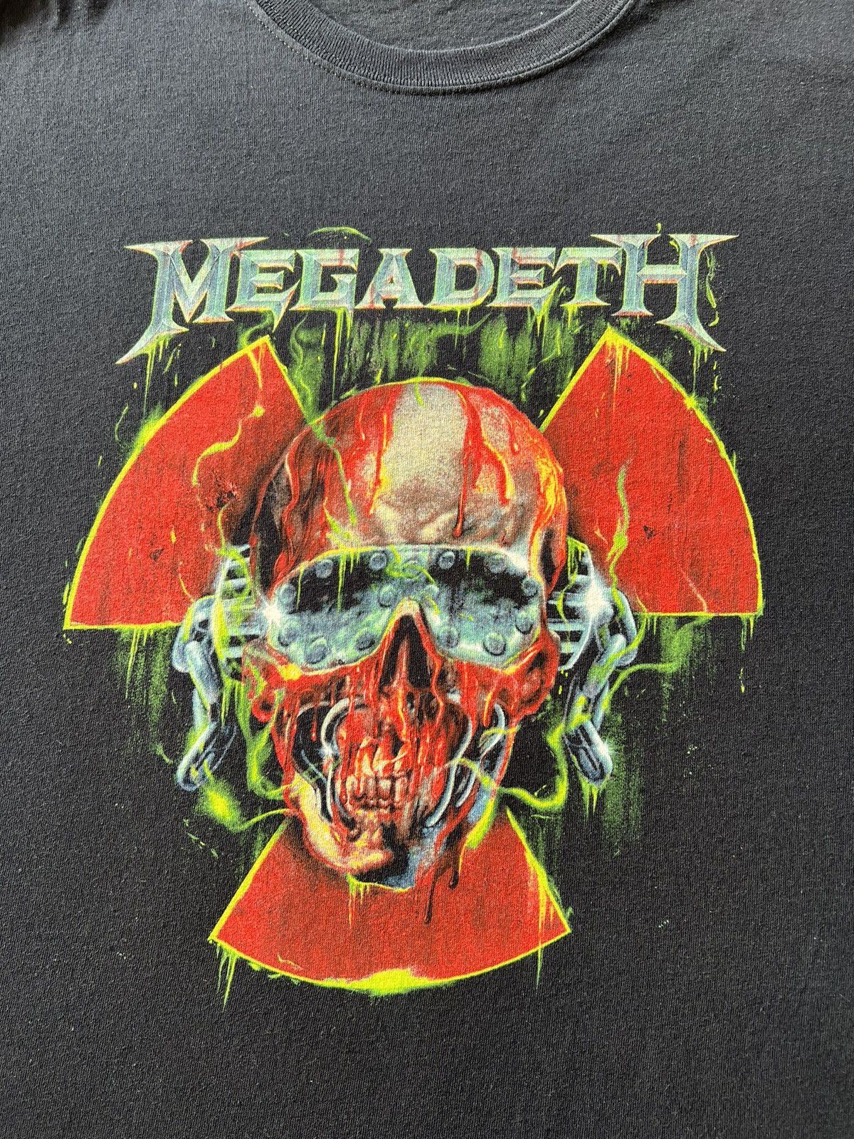 Band Tees Vintage 2018 Megadeth Tour Black Tee Size US XXL / EU 58 / 5 - 4 Thumbnail