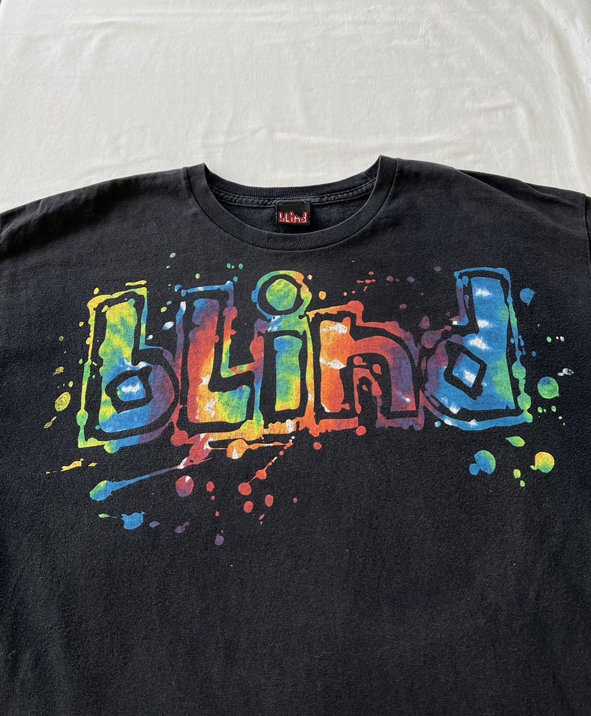 Hook-Ups Vintage 2000s Blind Skateboards Black Tee (Powell Peralta) Size US XL / EU 56 / 4 - 3 Thumbnail