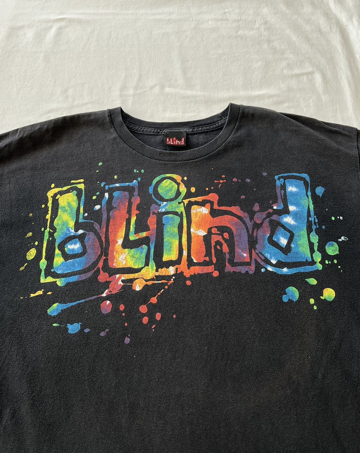 Hook-Ups Vintage 2000s Blind Skateboards Black Tee (Powell Peralta) Size US XL / EU 56 / 4 - 4 Thumbnail