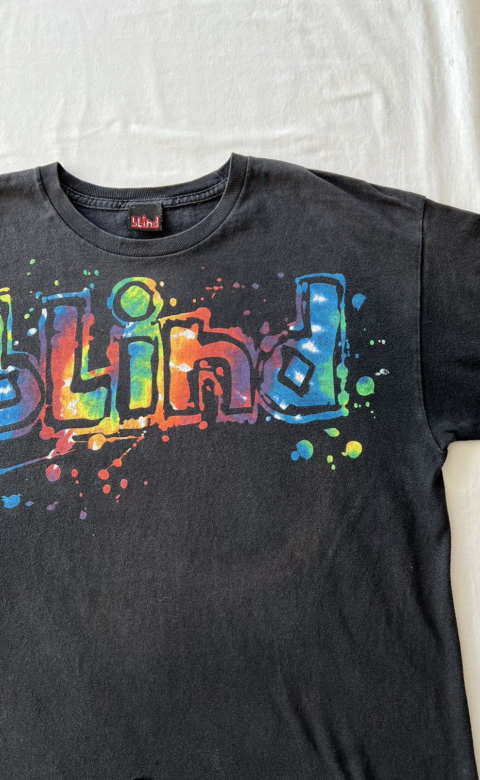 Hook-Ups Vintage 2000s Blind Skateboards Black Tee (Powell Peralta) Size US XL / EU 56 / 4 - 5 Thumbnail