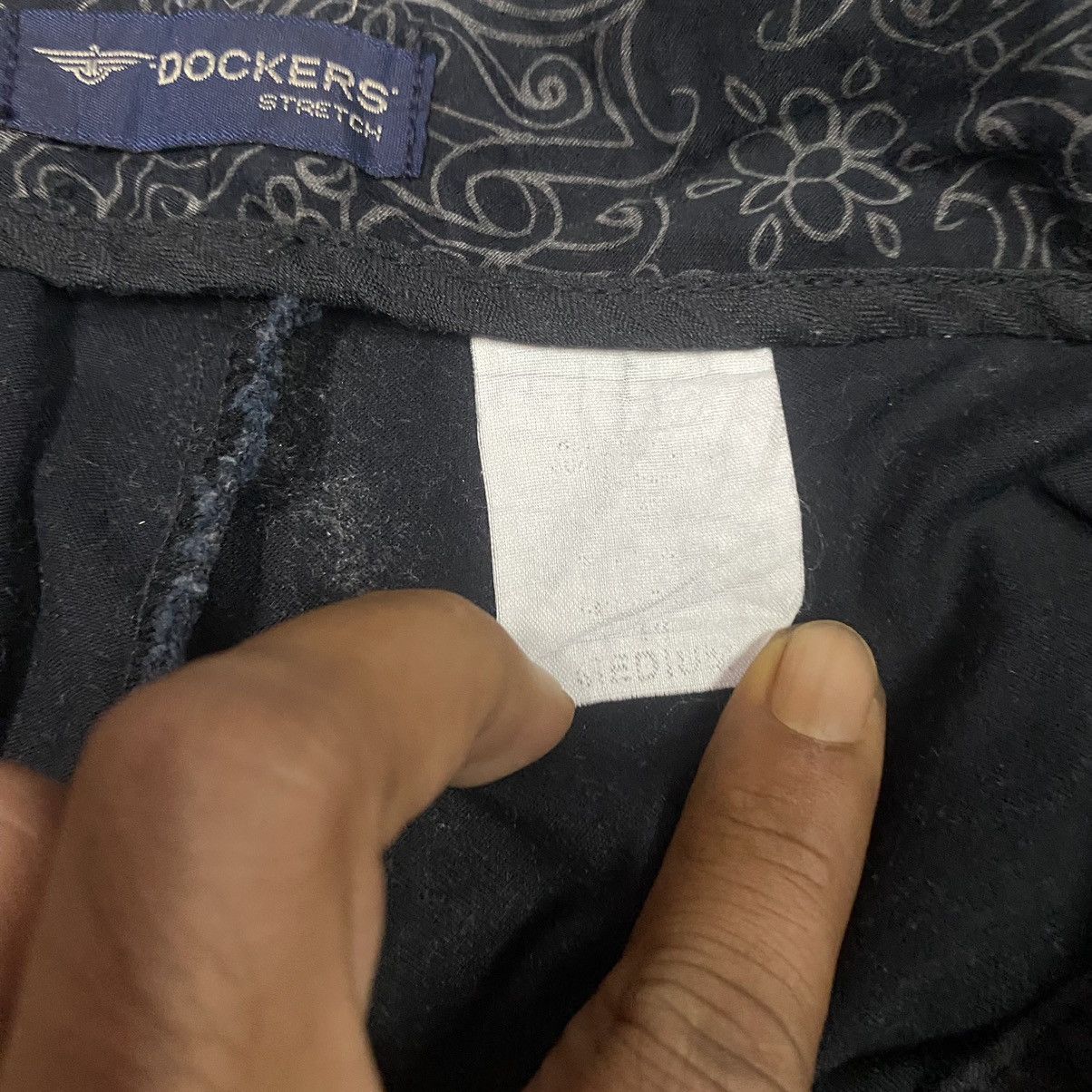 Dockers × Vintage Vintage Docker Art All Over Trousers Pants Size US 33 - 6 Thumbnail