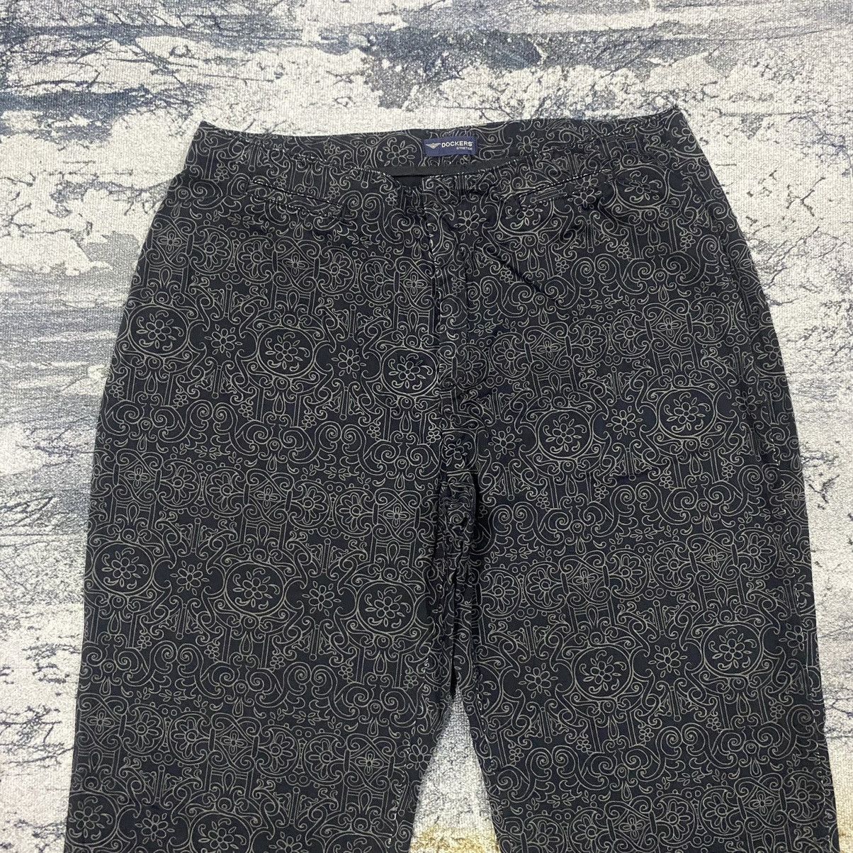 Dockers × Vintage Vintage Docker Art All Over Trousers Pants Size US 33 - 3 Thumbnail