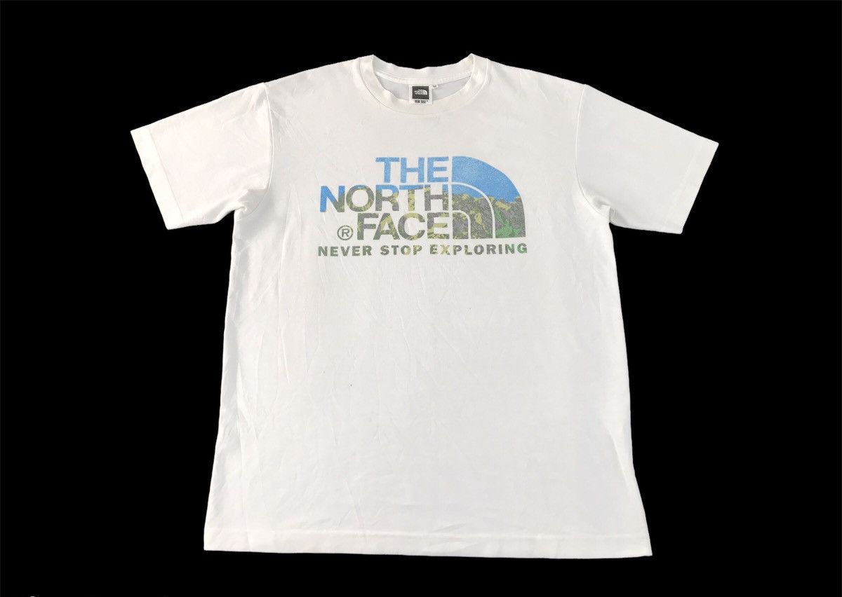The North Face The North Face Mountain Big Logo Tee T-shirt Printed Size M / US 6-8 / IT 42-44 - 1 Thumbnail