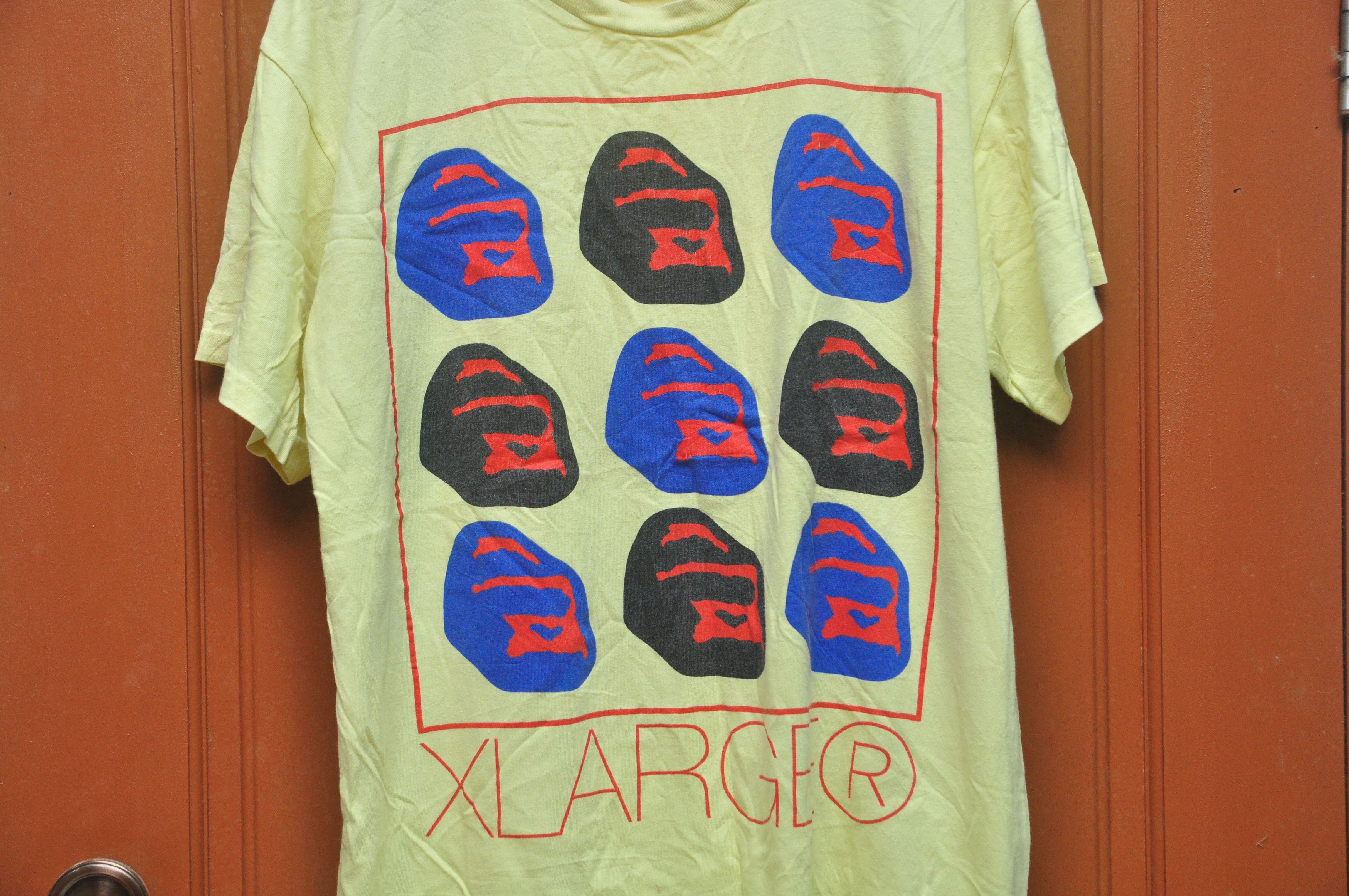 Japanese Brand × Vintage Vintage Xlarge Yellow Shirt / hip hop swag skate rap gift Size US XL / EU 56 / 4 - 2 Thumbnail