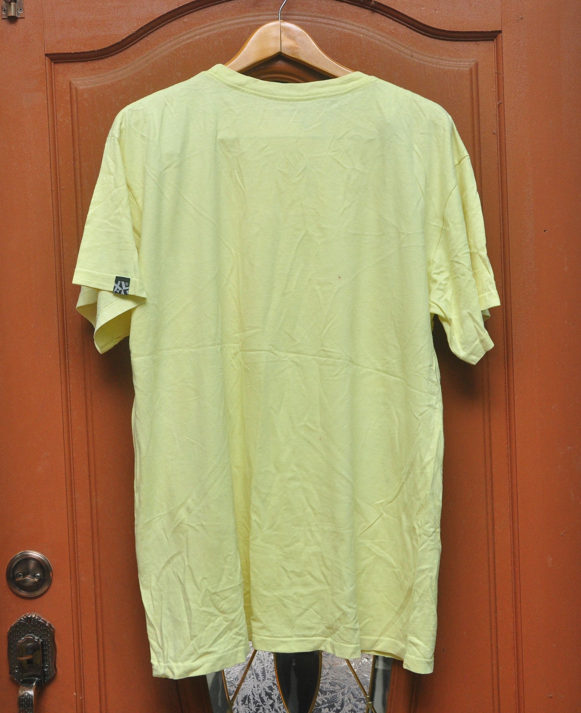 Japanese Brand × Vintage Vintage Xlarge Yellow Shirt / hip hop swag skate rap gift Size US XL / EU 56 / 4 - 3 Thumbnail