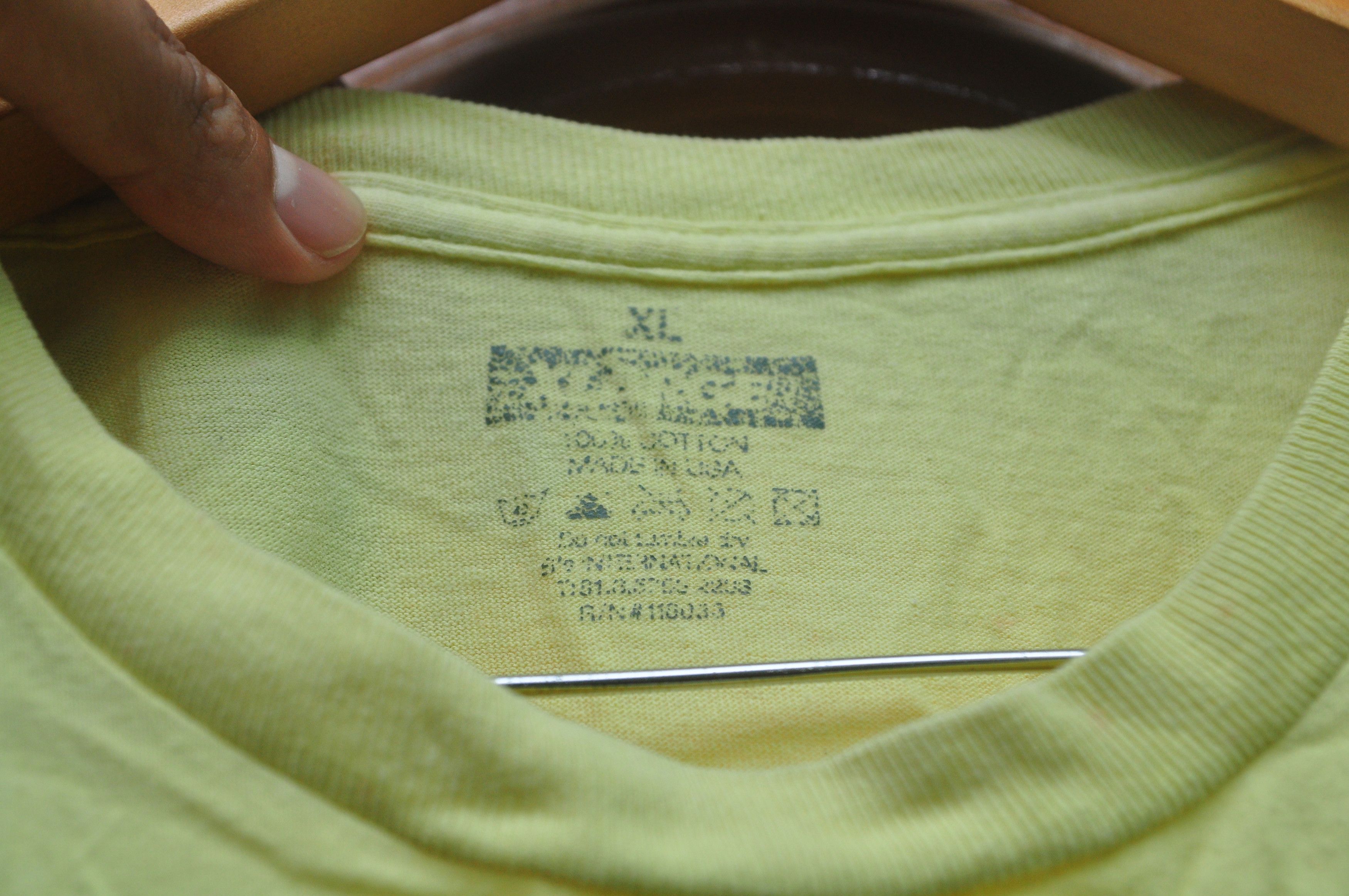Japanese Brand × Vintage Vintage Xlarge Yellow Shirt / hip hop swag skate rap gift Size US XL / EU 56 / 4 - 5 Thumbnail