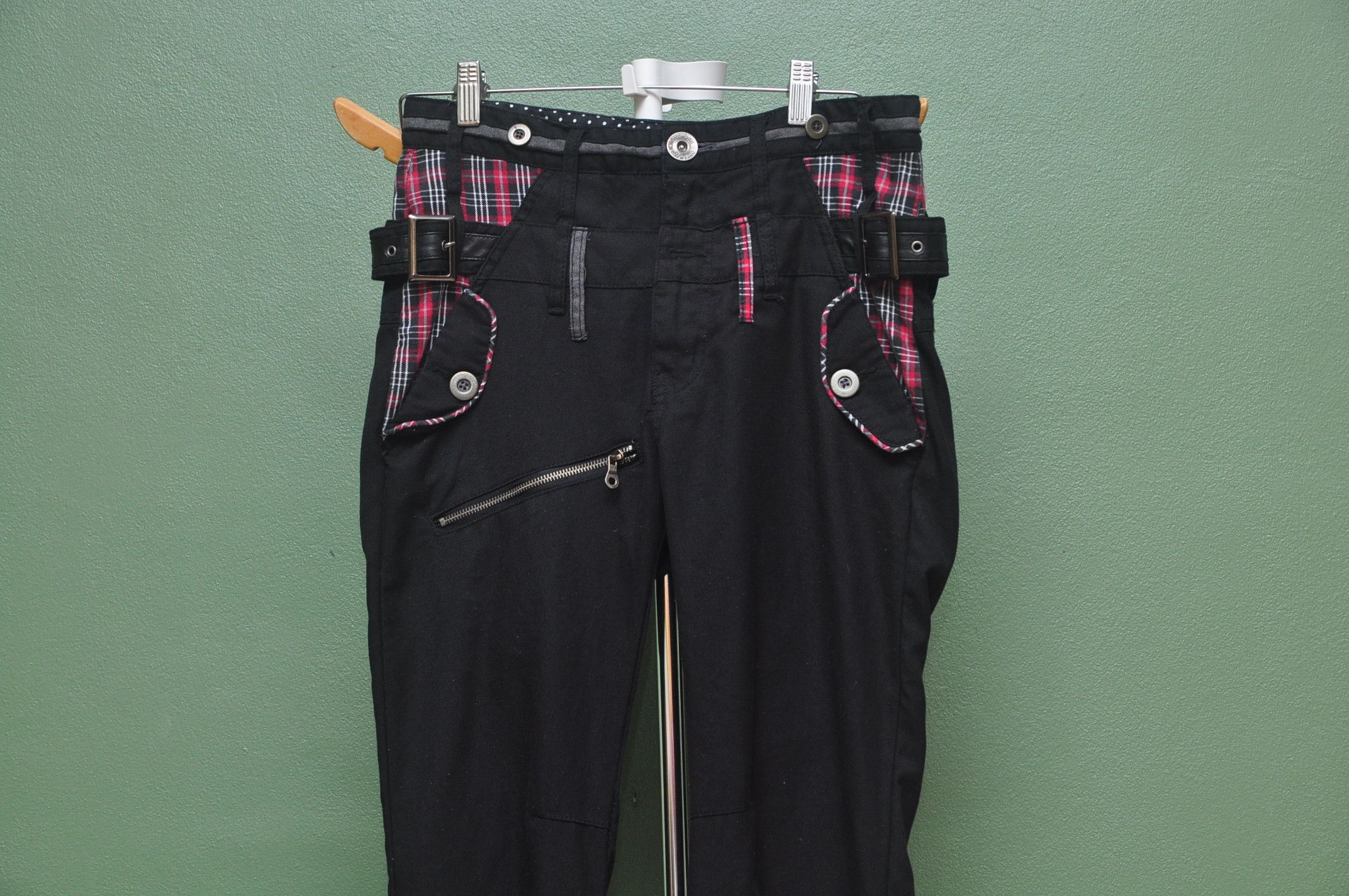 Japanese Brand × Vintage Vintage Punk Theme Pant Travis Scott Fashion Style Size US 31 - 3 Thumbnail