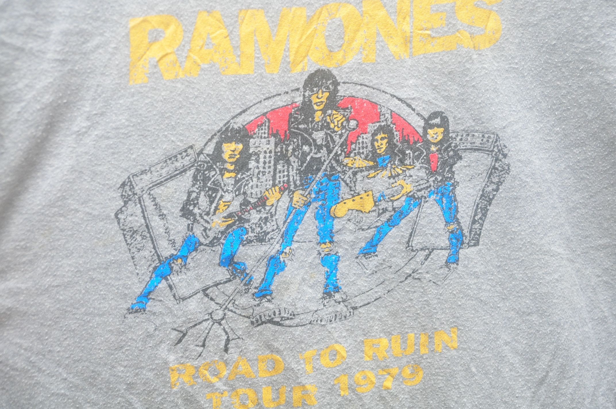 Band Tees × Japanese Brand × Vintage Vintage Ramones Band Music Shirt Fashion Style Size US L / EU 52-54 / 3 - 3 Thumbnail
