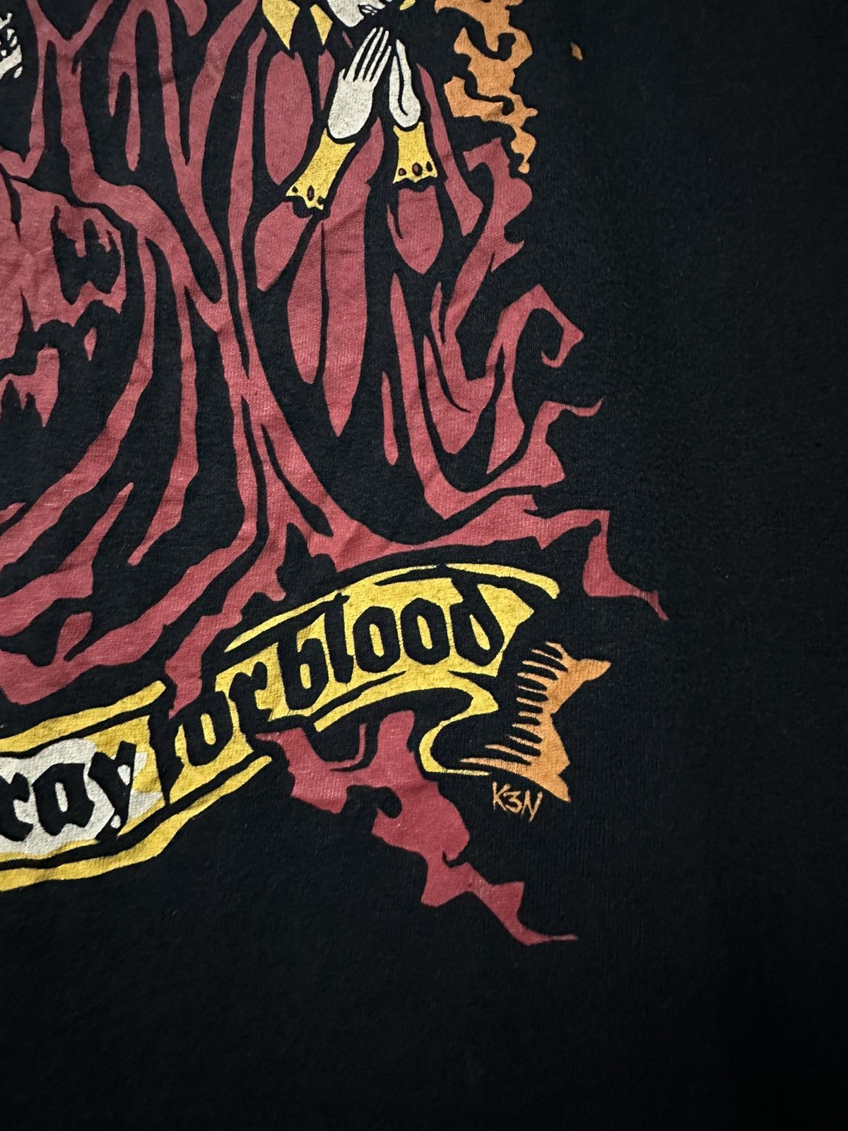 Band Tees × Vintage Vintage Lamb Of God Tour Australia Faded Tee Size US XL / EU 56 / 4 - 5 Thumbnail