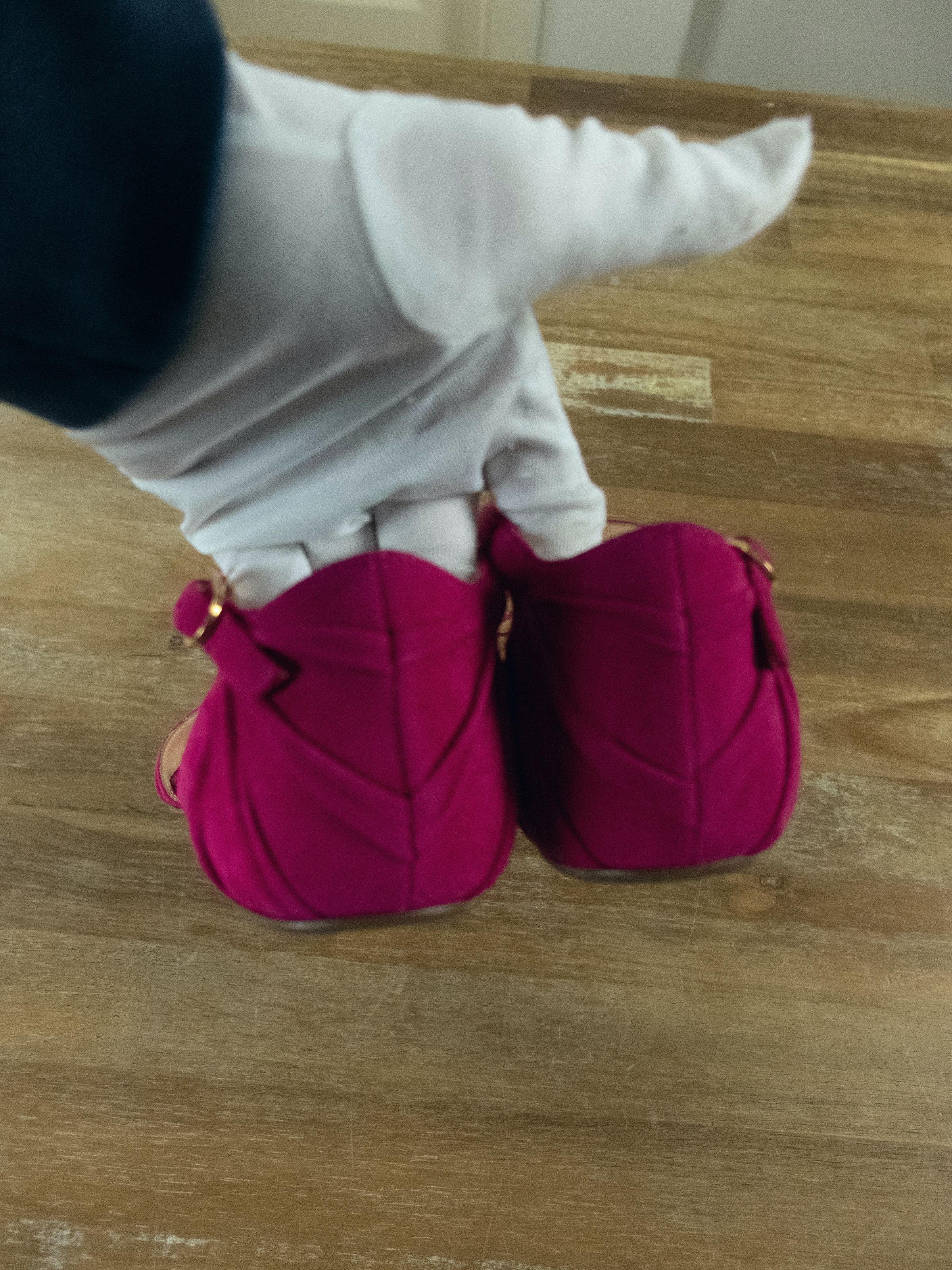 Christian Louboutin CHRISTIAN LOUBOUTIN Jazzy Doll pink suede t-strap sandals Size US 5.5 / IT 35.5 - 5 Thumbnail