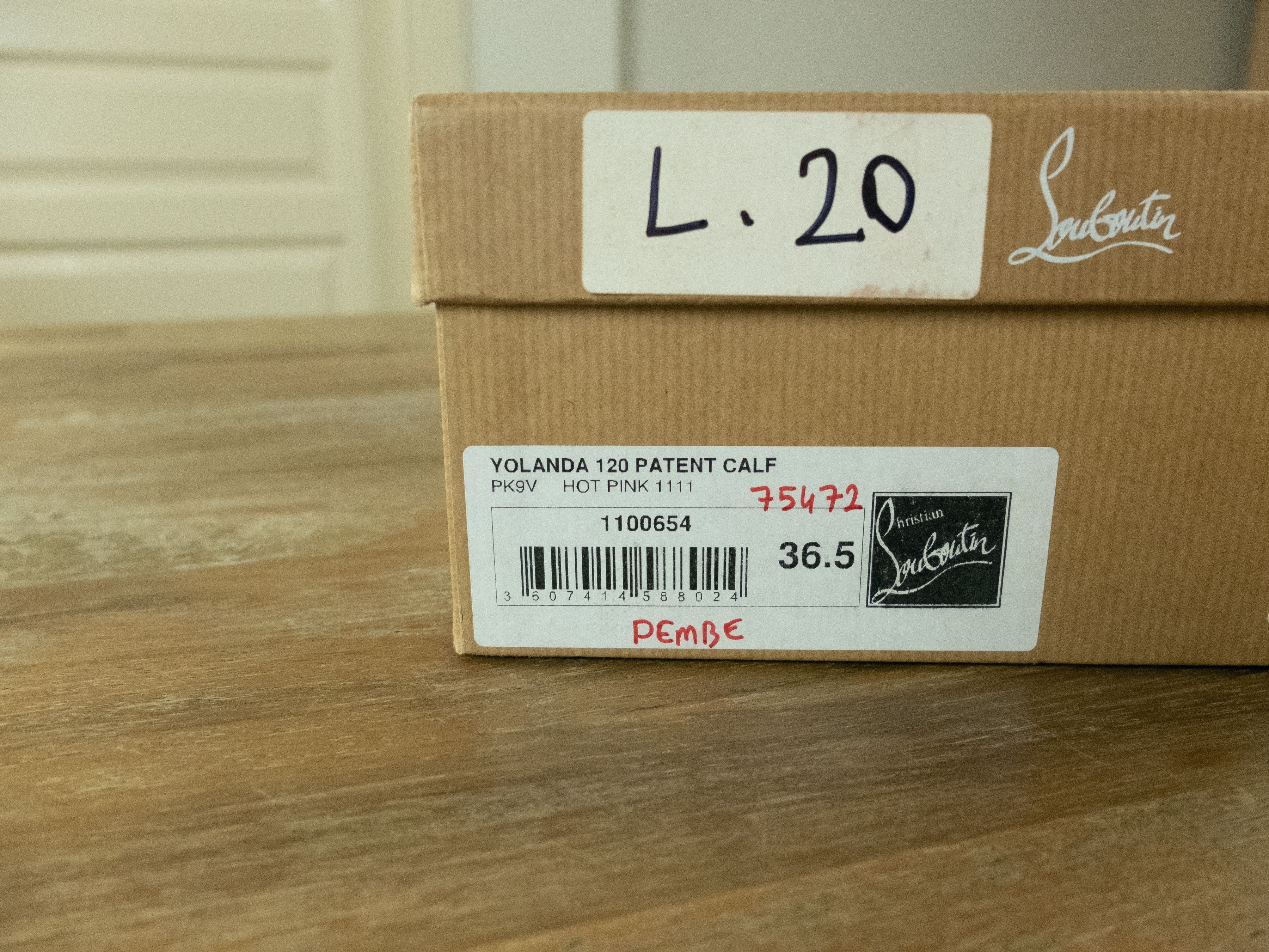 Christian Louboutin CHRISTIAN LOUBOUTIN Yolanda hot pink patent leather pumps Size US 6.5 / IT 36.5 - 13 Thumbnail