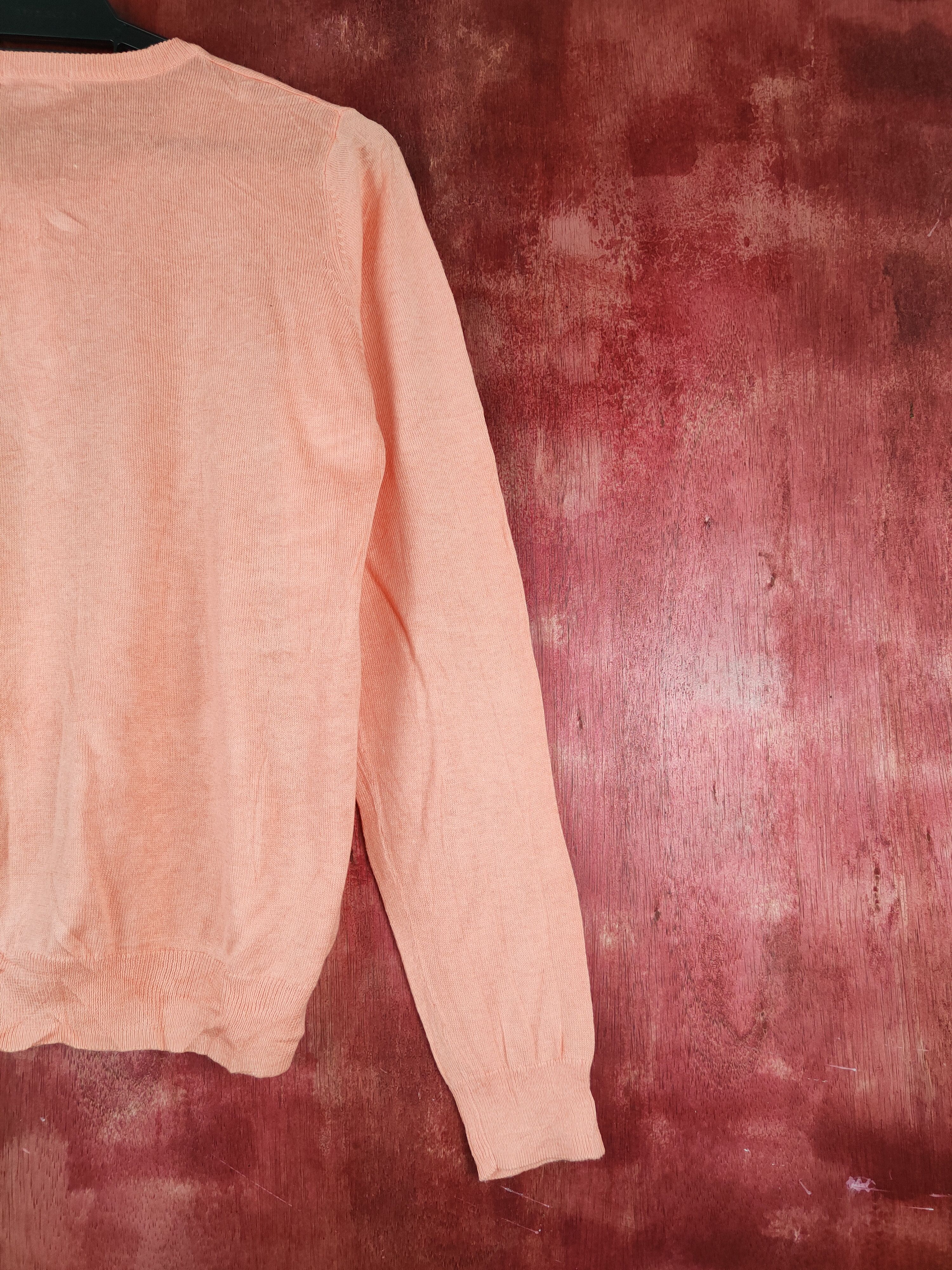 GU × Japanese Brand GU Orange Cardigan knitwear streetwear #S868 Size M / US 6-8 / IT 42-44 - 9 Thumbnail