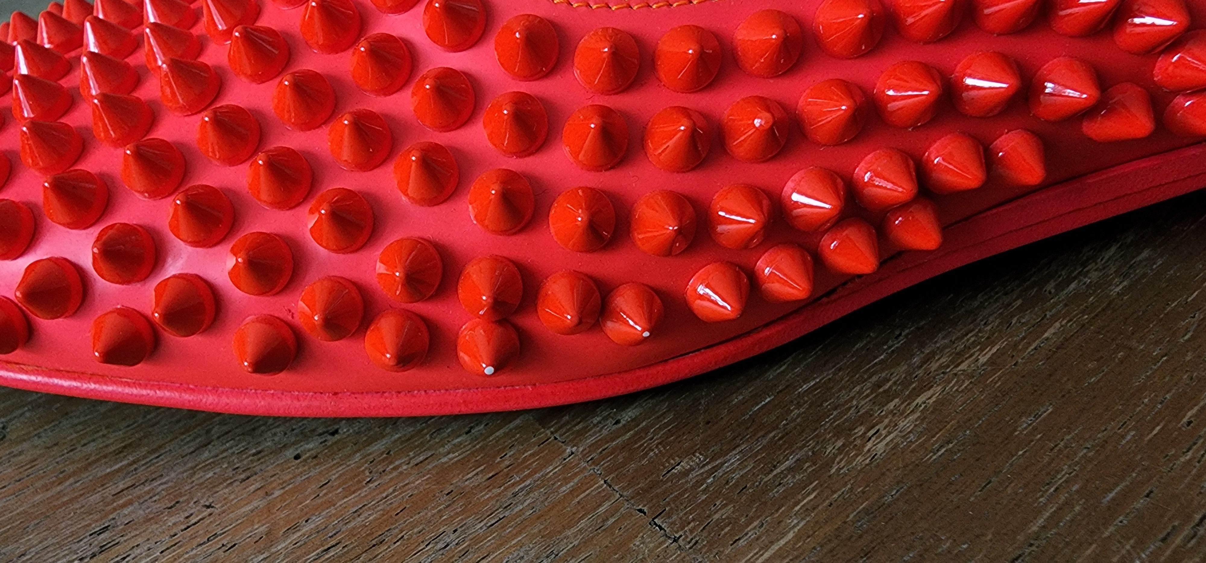 Christian Louboutin CHRISTIAN LOUBOUTIN Freddy Flat patent studs Oxford shoes 37 Size US 7 / IT 37 - 11 Thumbnail
