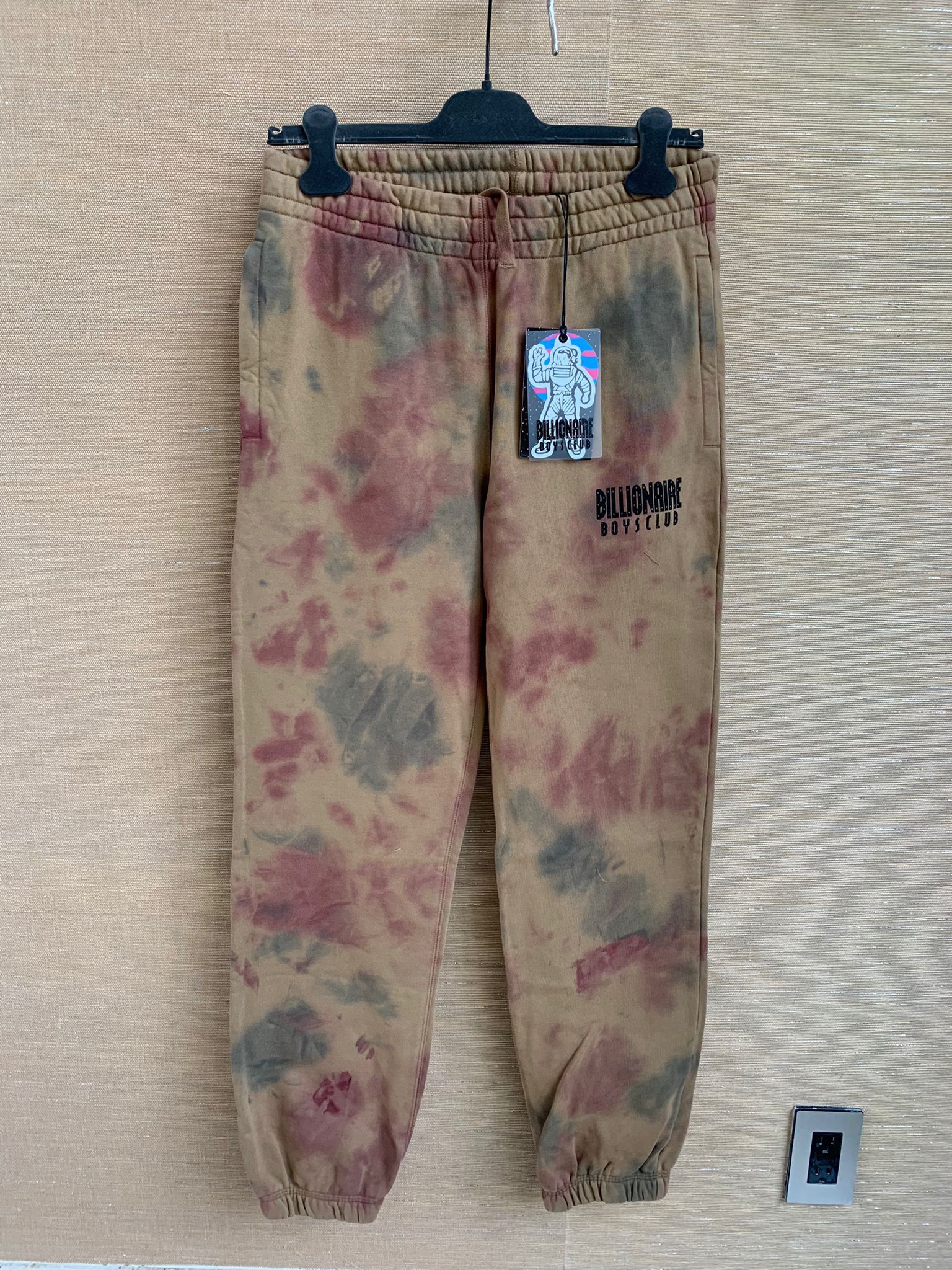 Image of Billionaire Boys Club Bleached Sweat Pants In Brown in Browns, Men's (Size 36)