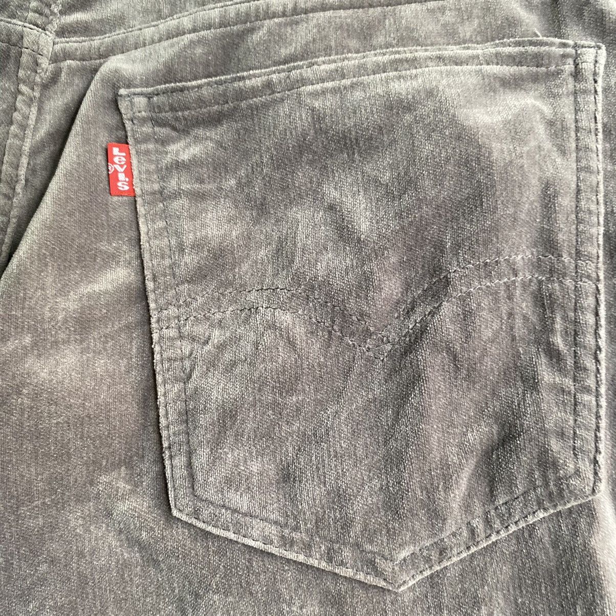 Comme des Garcons 2002 Velour Bootcut Pants Size US 30 / EU 46 - 5 Thumbnail
