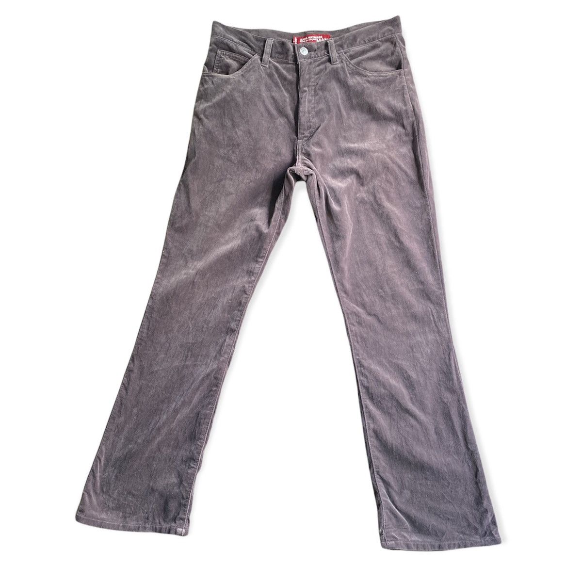 Comme des Garcons 2002 Velour Bootcut Pants Size US 30 / EU 46 - 1 Thumbnail