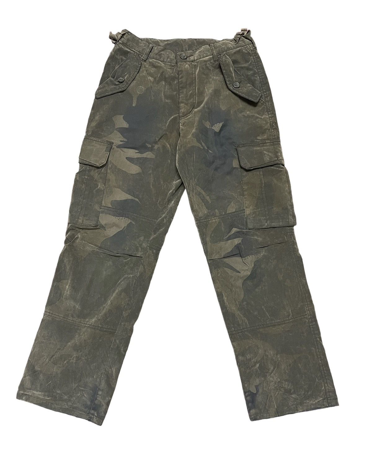 Japanesse brand camo cargo velvet cargopants