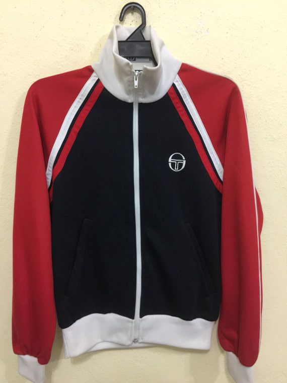Sergio Tacchini × Vintage Vintage Sergio Tacchini Sweater Made In Italy Fashion Style Size US M / EU 48-50 / 2 - 1 Thumbnail