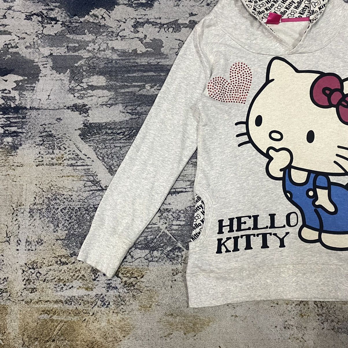 Anime × Cartoon Network × Japanese Brand Steals🔥 Vintage Hello Kitty pull Over Hoodies Size M / US 6-8 / IT 42-44 - 4 Thumbnail