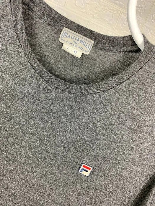 Fila Fila long sleeve size L grey sweatshirt vintage rare Size US L / EU 52-54 / 3 - 2 Thumbnail