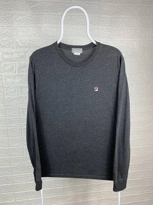 Fila Fila long sleeve size L grey sweatshirt vintage rare Size US L / EU 52-54 / 3 - 1 Thumbnail