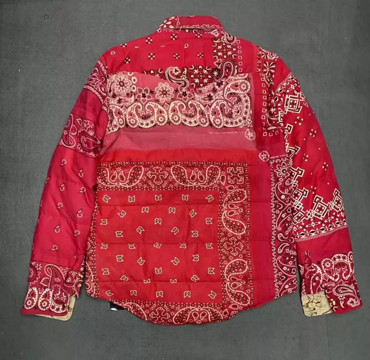 Visvim red hotsell bandana jacket