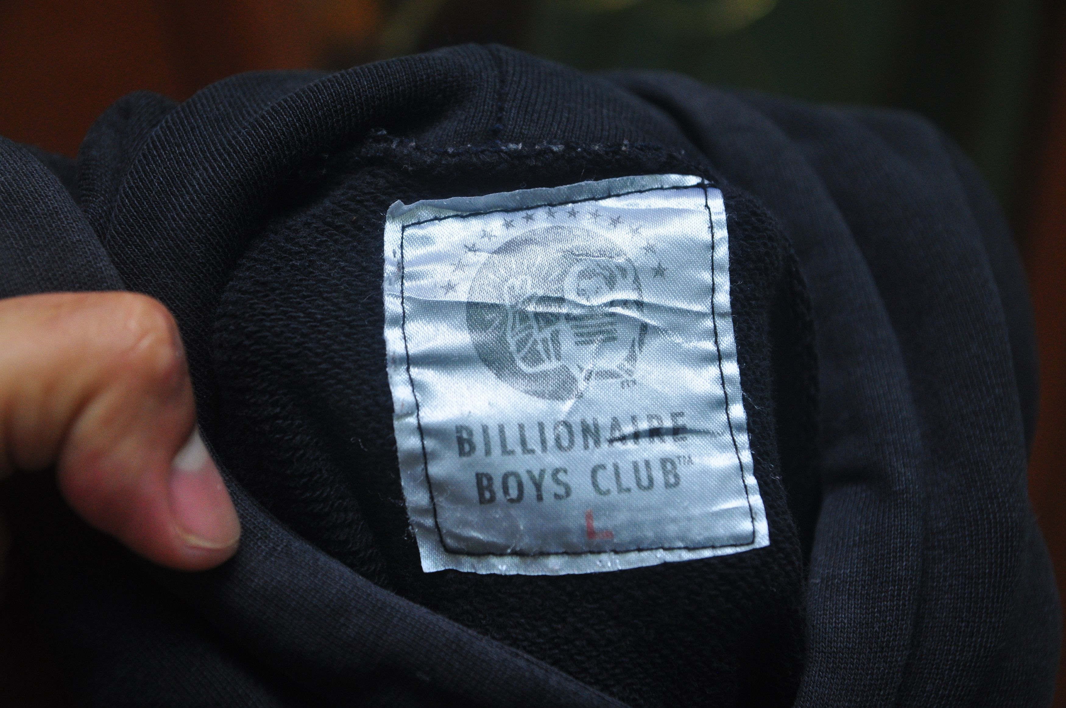 Japanese Brand × Vintage Vintage Billionaire Boys Big Logo Sweater Hoodie Fashion Size US L / EU 52-54 / 3 - 5 Thumbnail